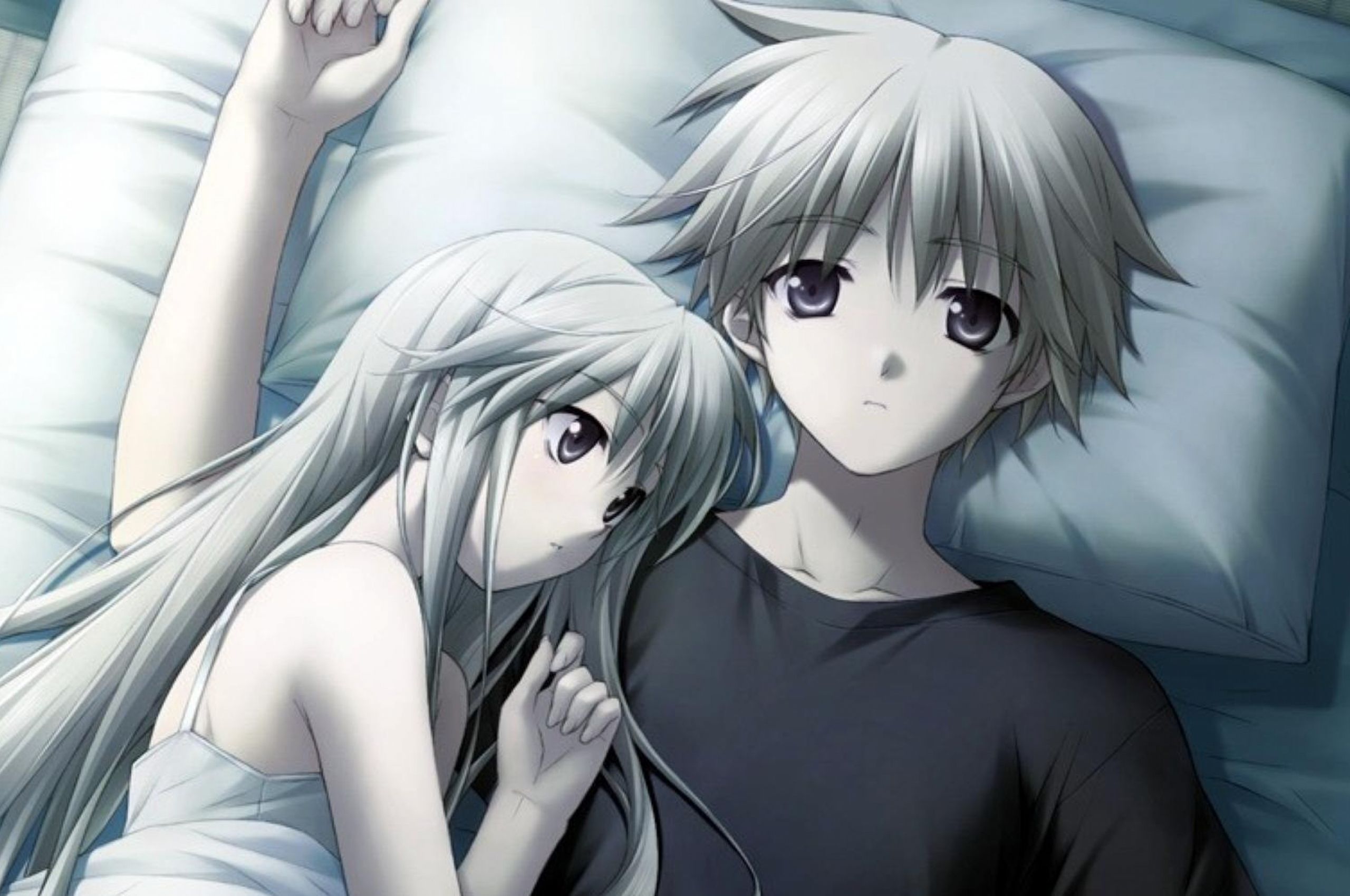 Free download Download Wallpaper 3840x2400 anime couple love bed Ultra HD 4K HD [3840x2400] for your Desktop, Mobile & Tablet. Explore Anime Couple Wallpaper HD Website. Manga Wallpaper, Cool
