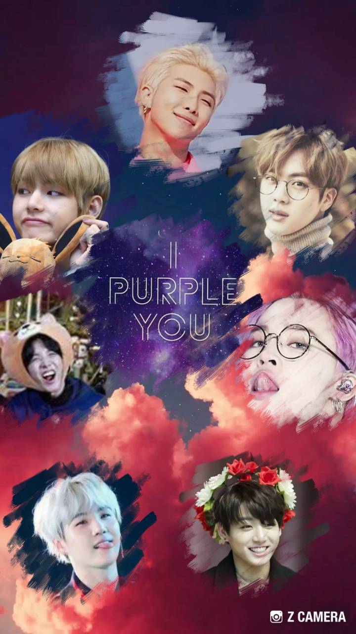 I purple U wallpaper