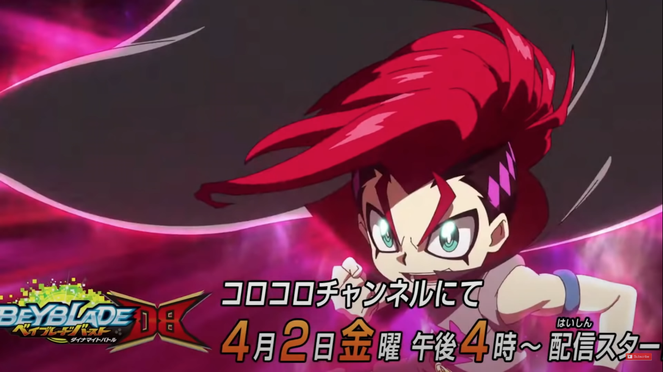 Picture From The Preview For Season 6 Dynamite Battle, Which Shows The New Protagonist, Bell Daikokuten.He Looks Like An Evil V In 2021. Beyblade Burst, Protagonist, Demon
