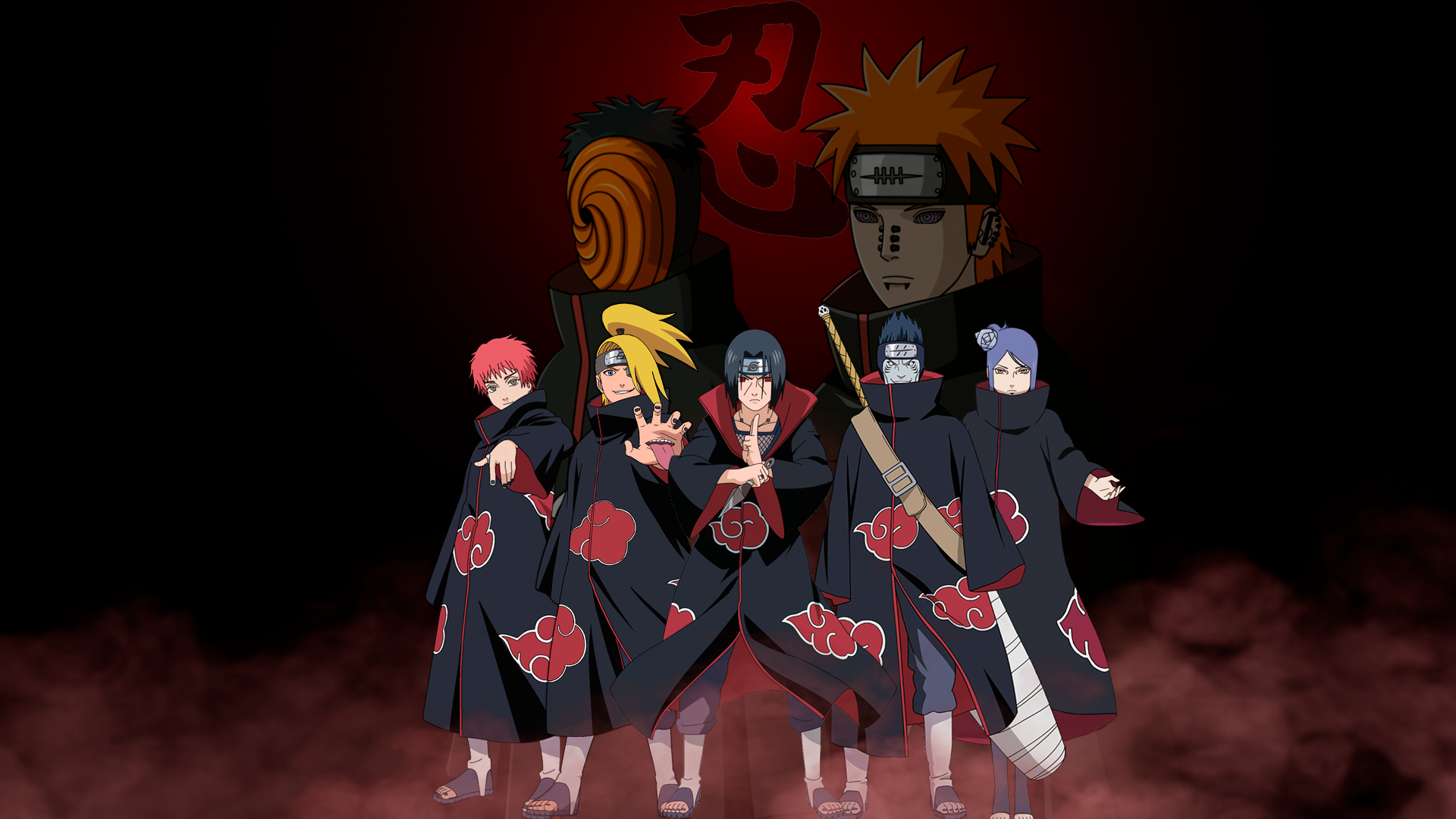 Naruto And Akatsuki Wallpapers Wallpaper Cave