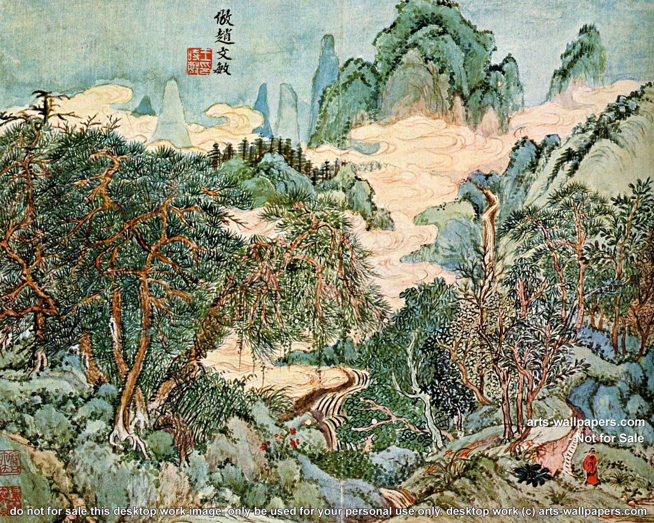 Asian Wallpaper Art Of China HD Wallpaper
