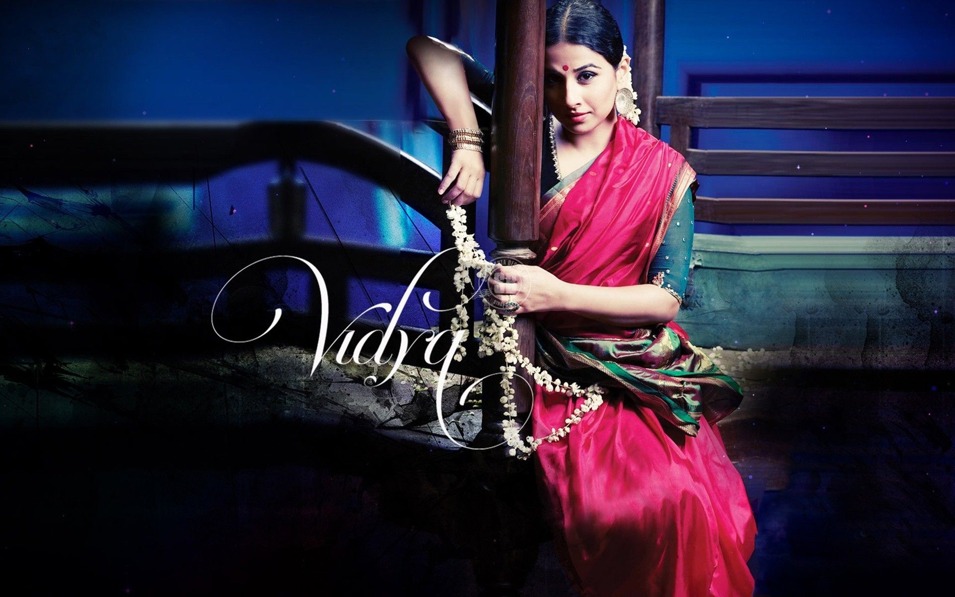 women vidya balan saree indian High Quality Wallpaper, High Definition Wallpaper