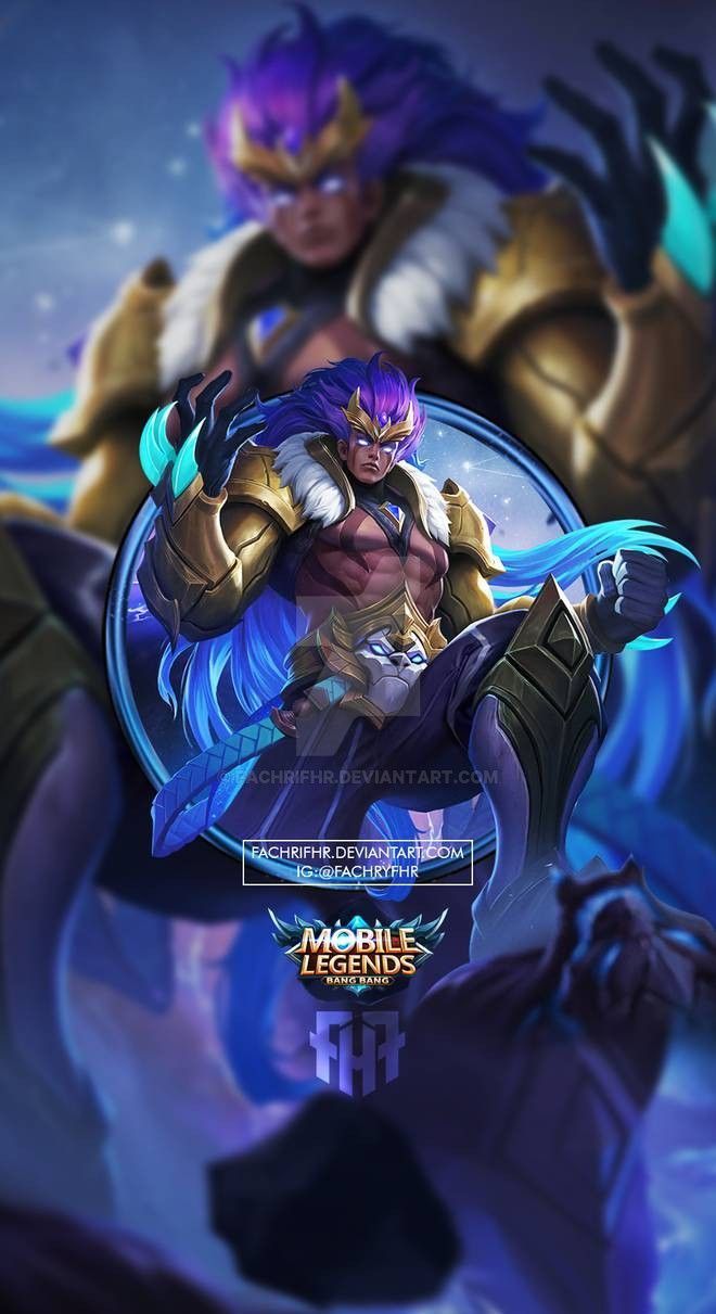 Wallpaper Phone Badang Zodiak Leo. Mobile legend wallpaper, Alucard mobile legends, Phone wallpaper