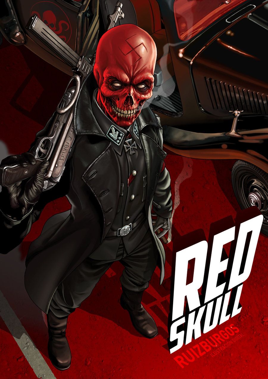 Marvel Red Skull Wallpaper