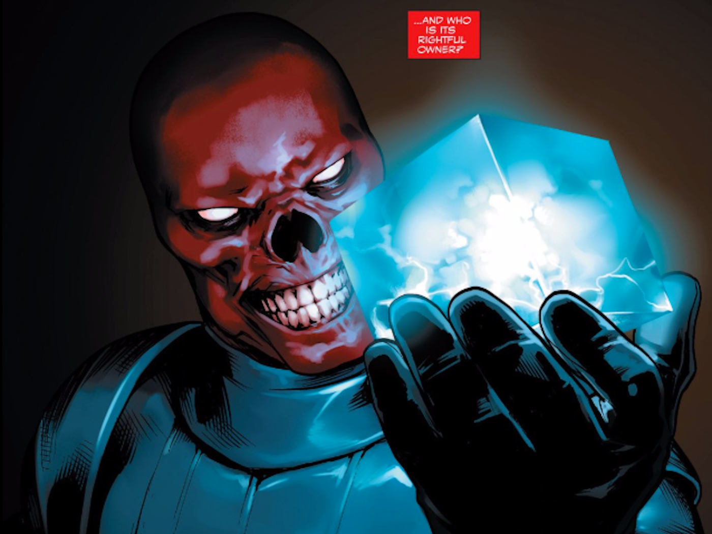 Marvel суперзлодей красный череп
