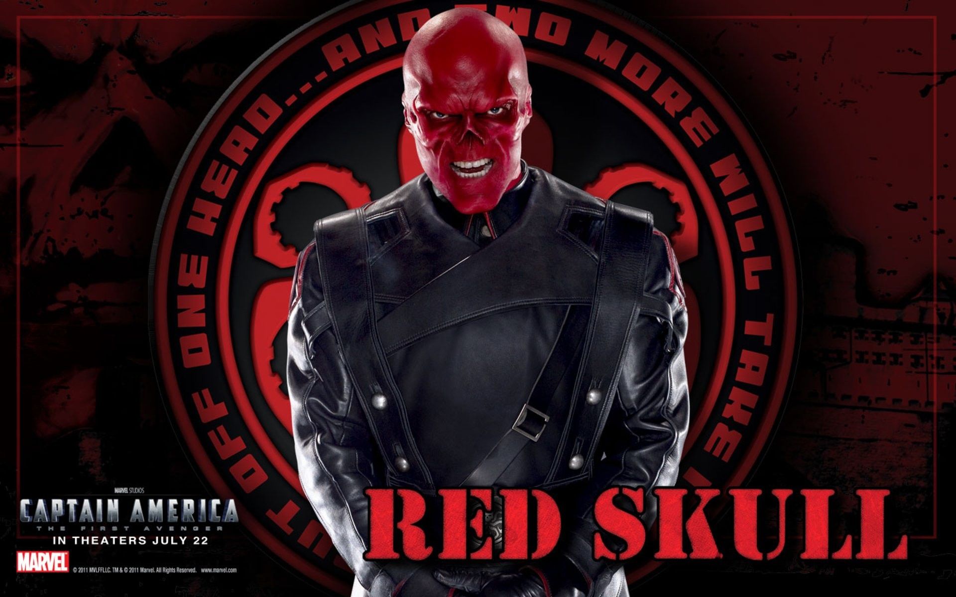Red Skull Logo Marvel