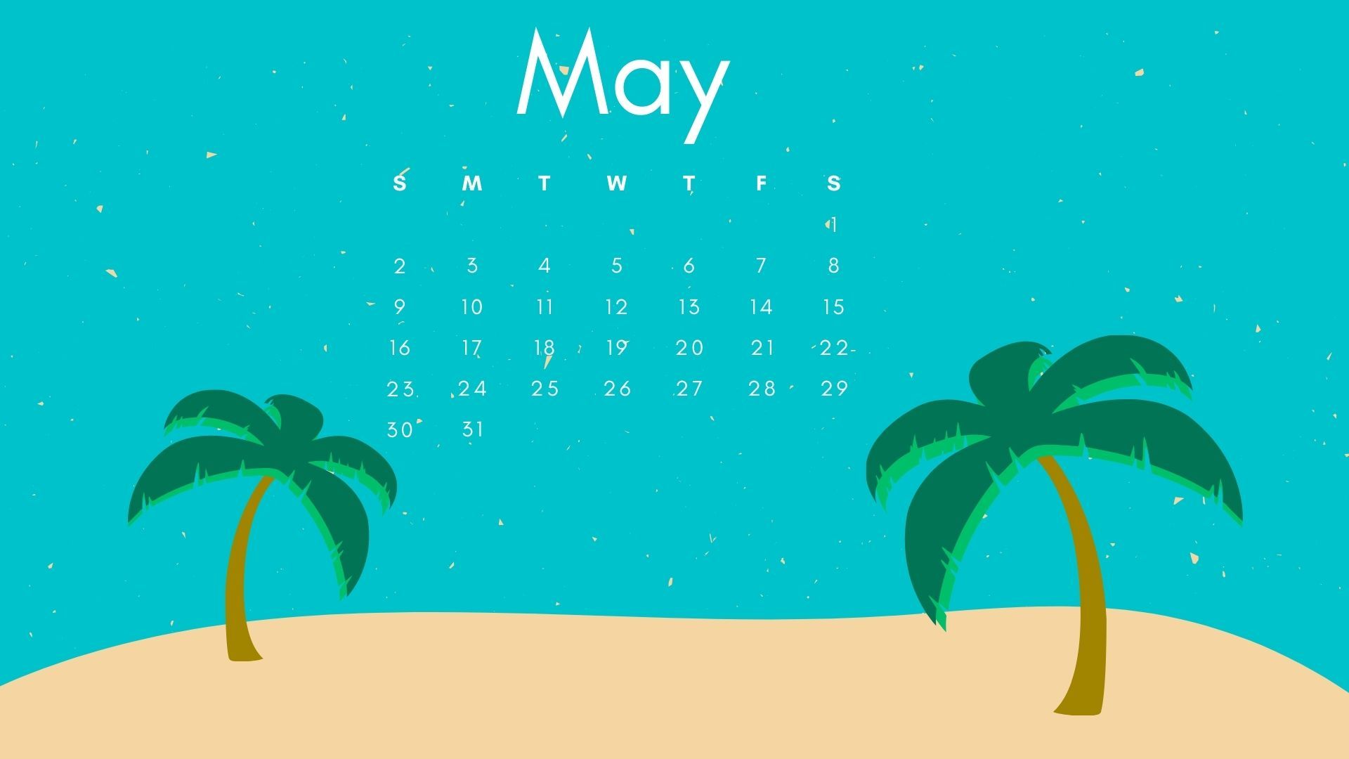 May 2021 Calendar HD Wallpaper Free Download