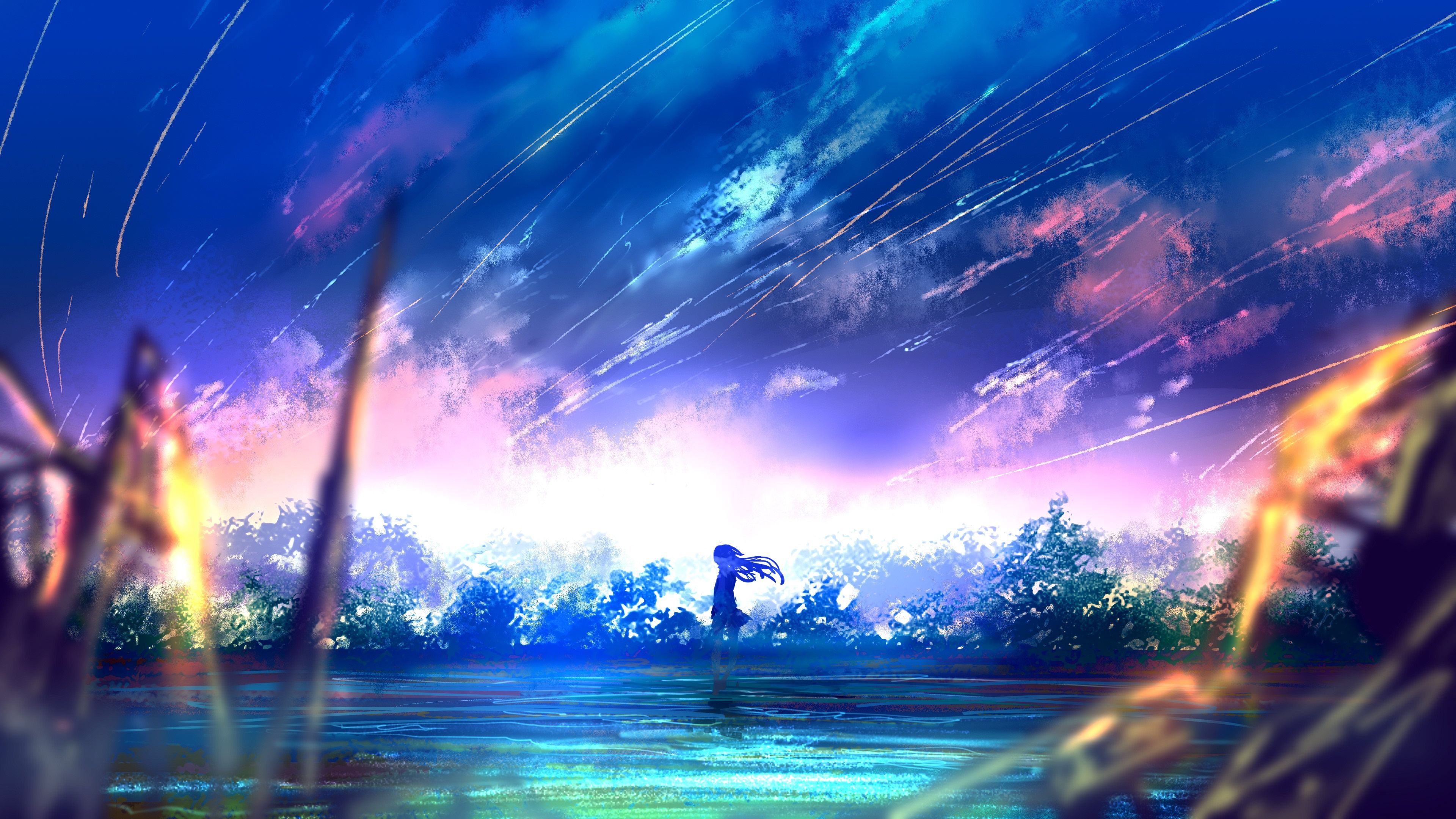 Colorful Anime Wallpaper Free Colorful Anime Background