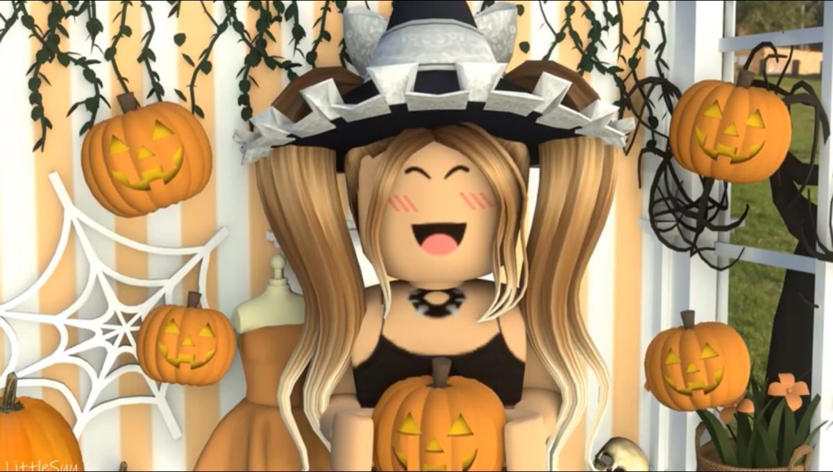 Halloween in 27 days. Cute tumblr wallpaper, Roblox animation, Roblox picture