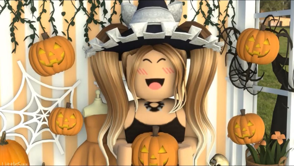 Halloween girl  Roblox animation, Roblox pictures, Cute tumblr wallpaper