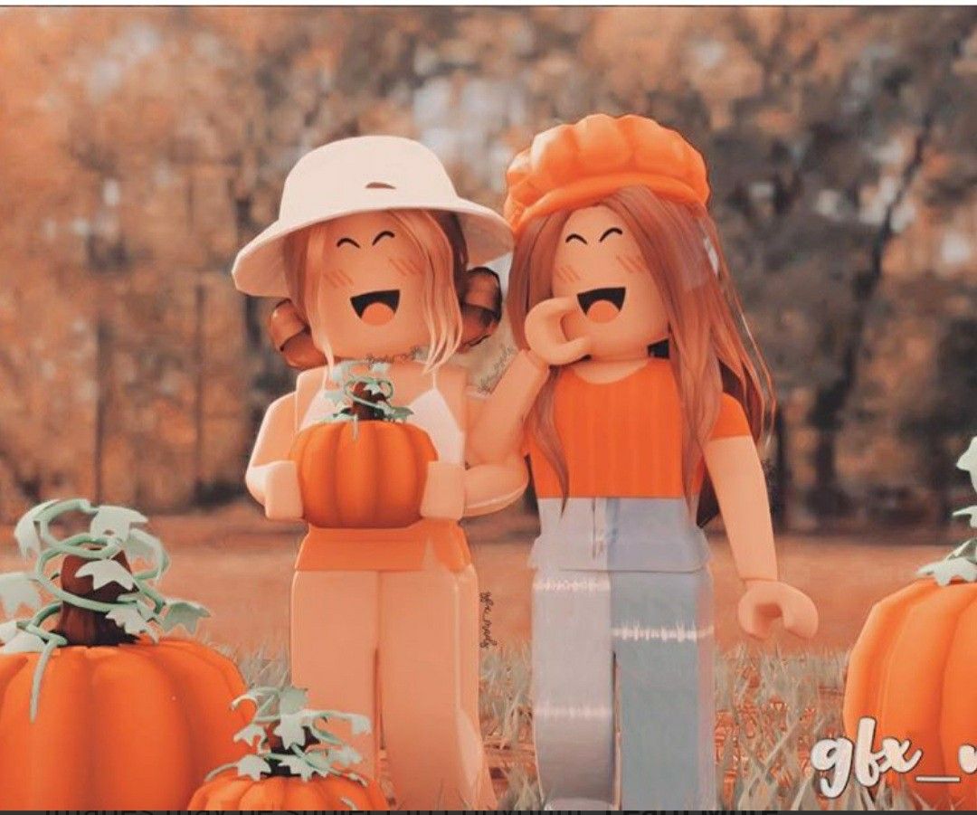 Halloween girls (not mine). Roblox animation, Roblox picture, Cute tumblr wallpaper