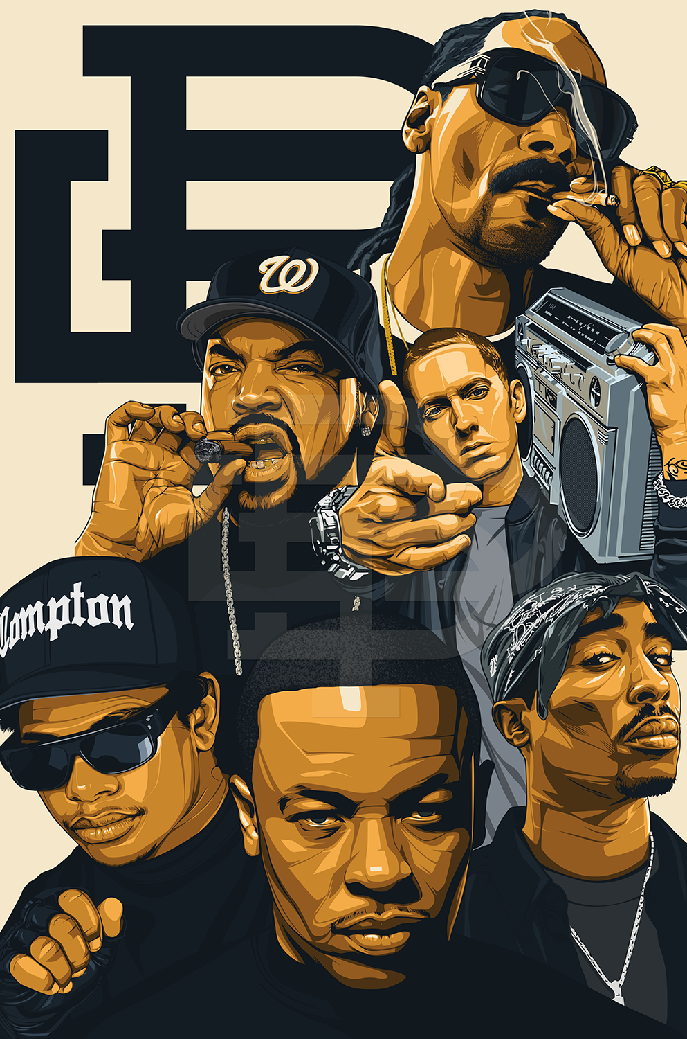 Rap Legends Wallpapers Wallpaper Cave