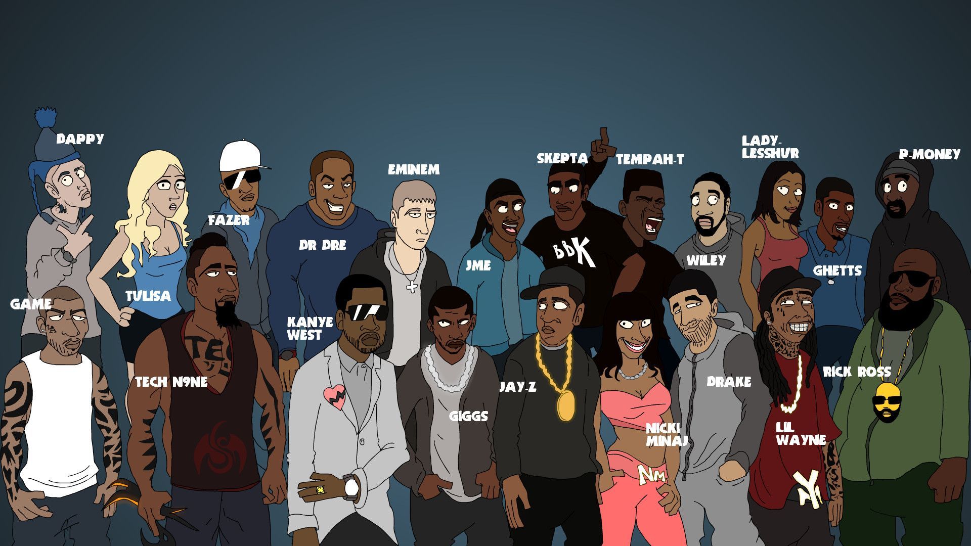 New Rappers Wallpaper