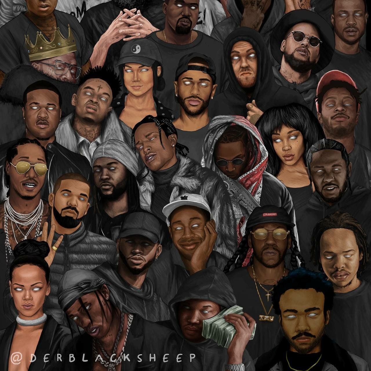 hip hop legends wallpaper