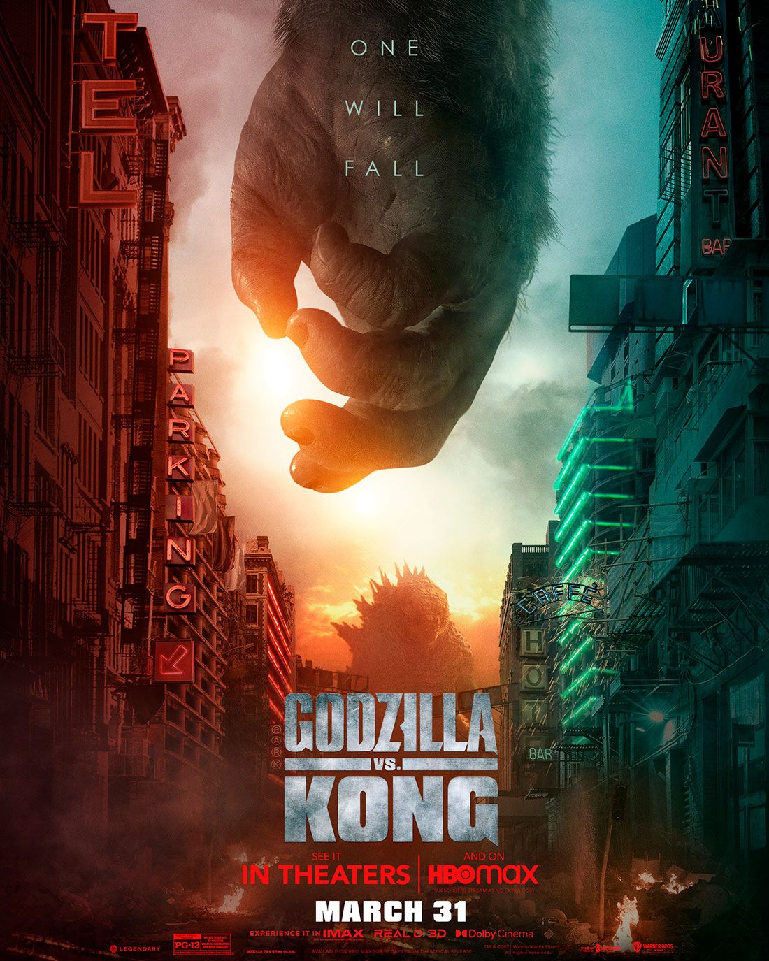 Godzilla vs. Kong (2021) Posters (1 of 3)