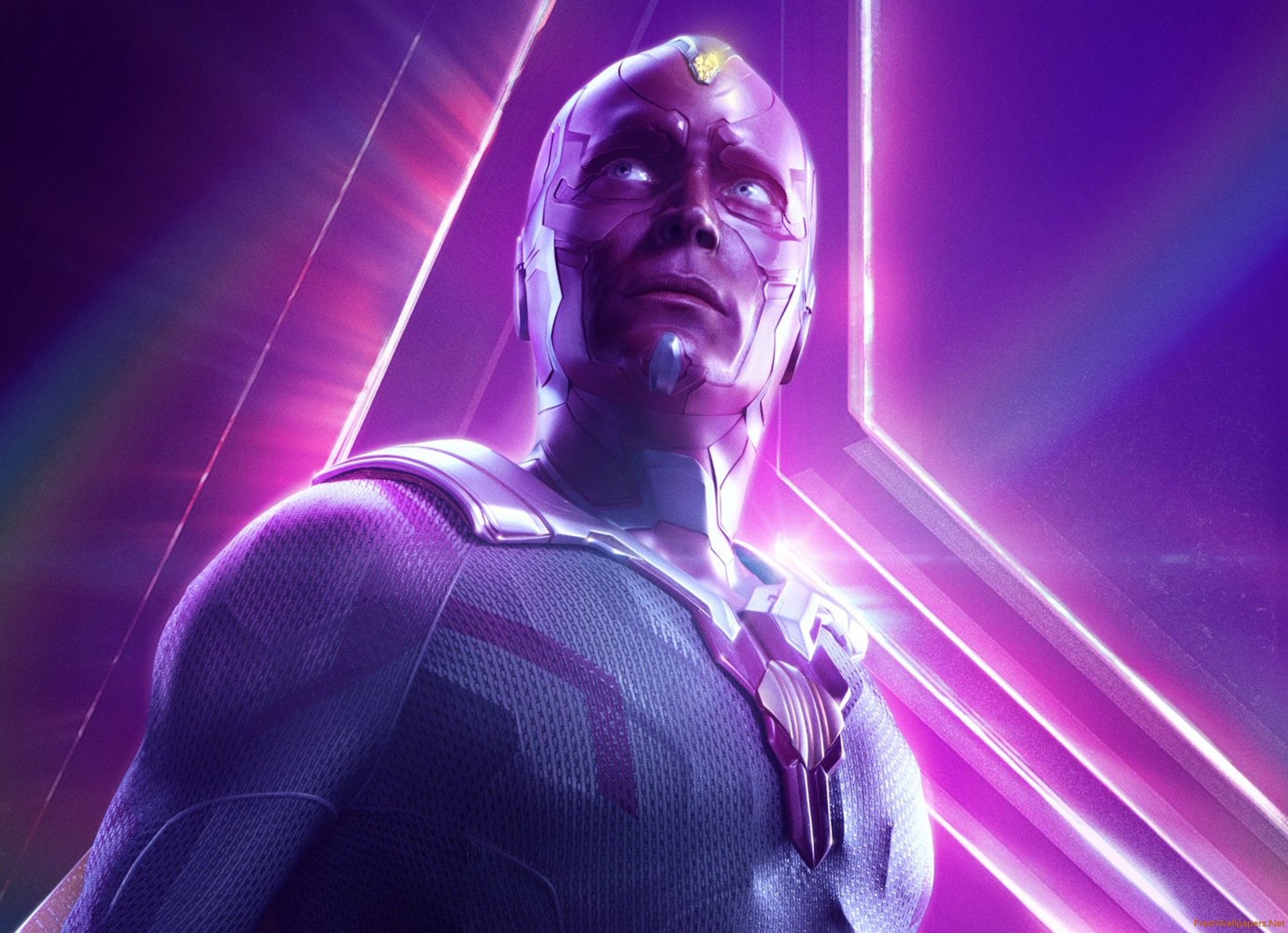 Vision In Avengers Infinity War New Poster Wallpapers Download