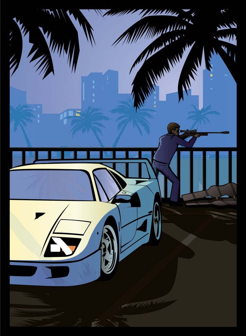 GTA Liberty City Stories Artwork.