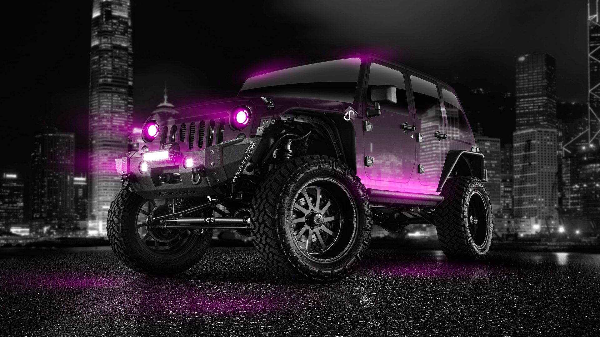 Purple Jeep Wallpapers - Wallpaper Cave