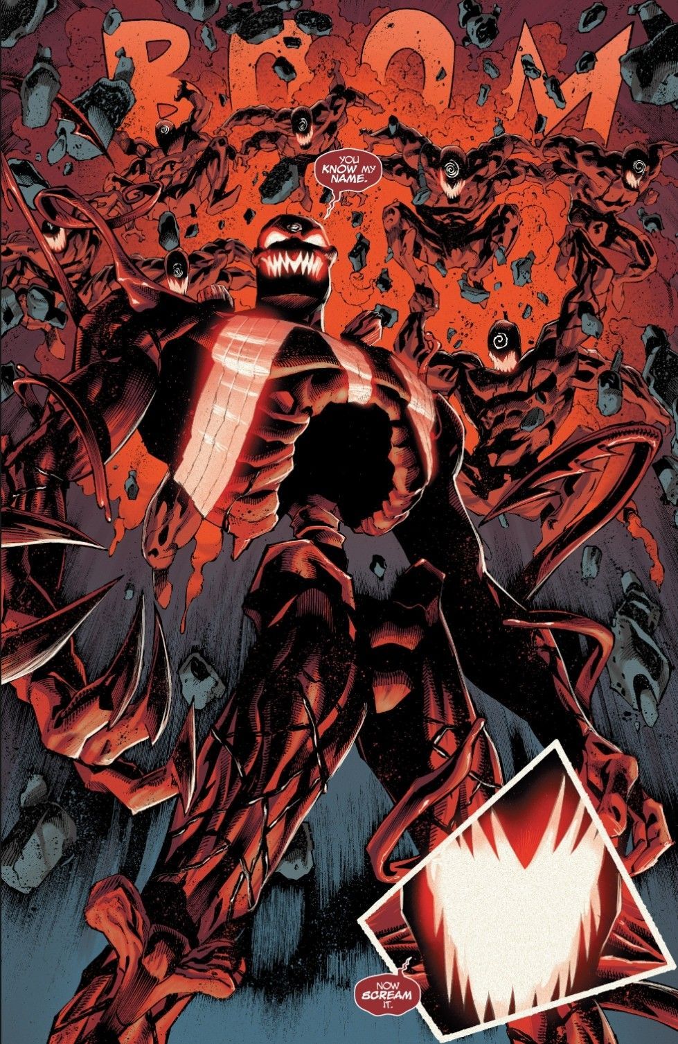 Carnage. Carnage marvel, Marvel comics art, Symbiotes marvel