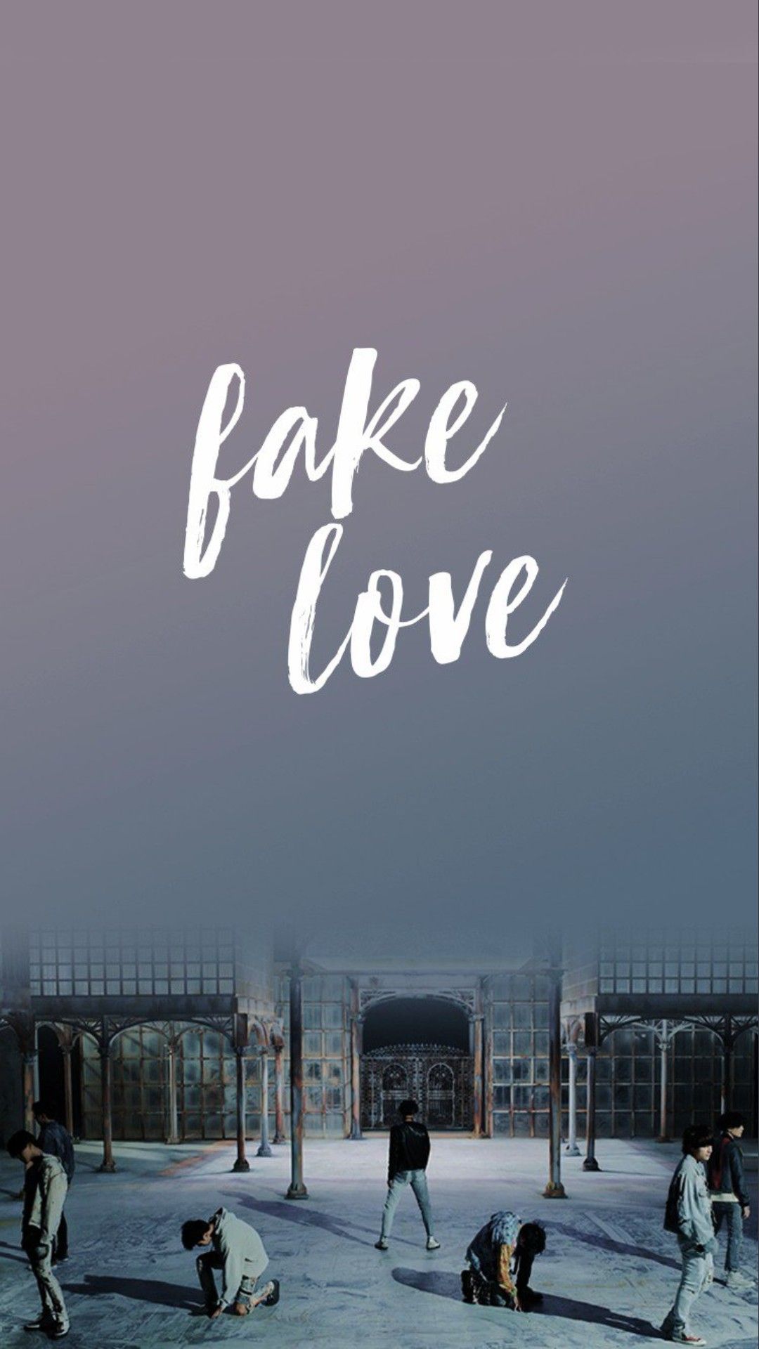Fake Love Wallpaper BTS Free HD Wallpaper
