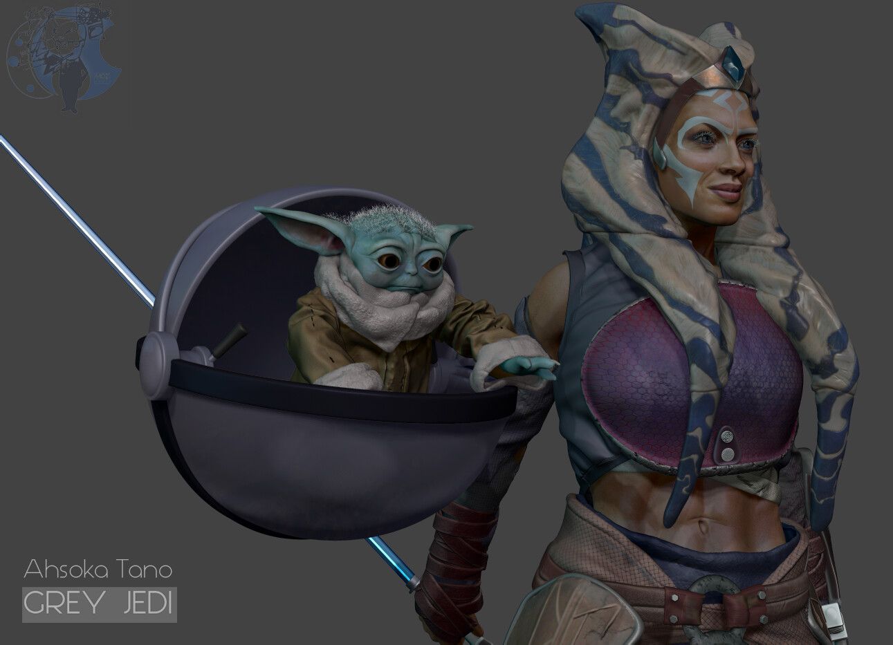 Ashoka Tano. Grey Jedi, Obi Moz