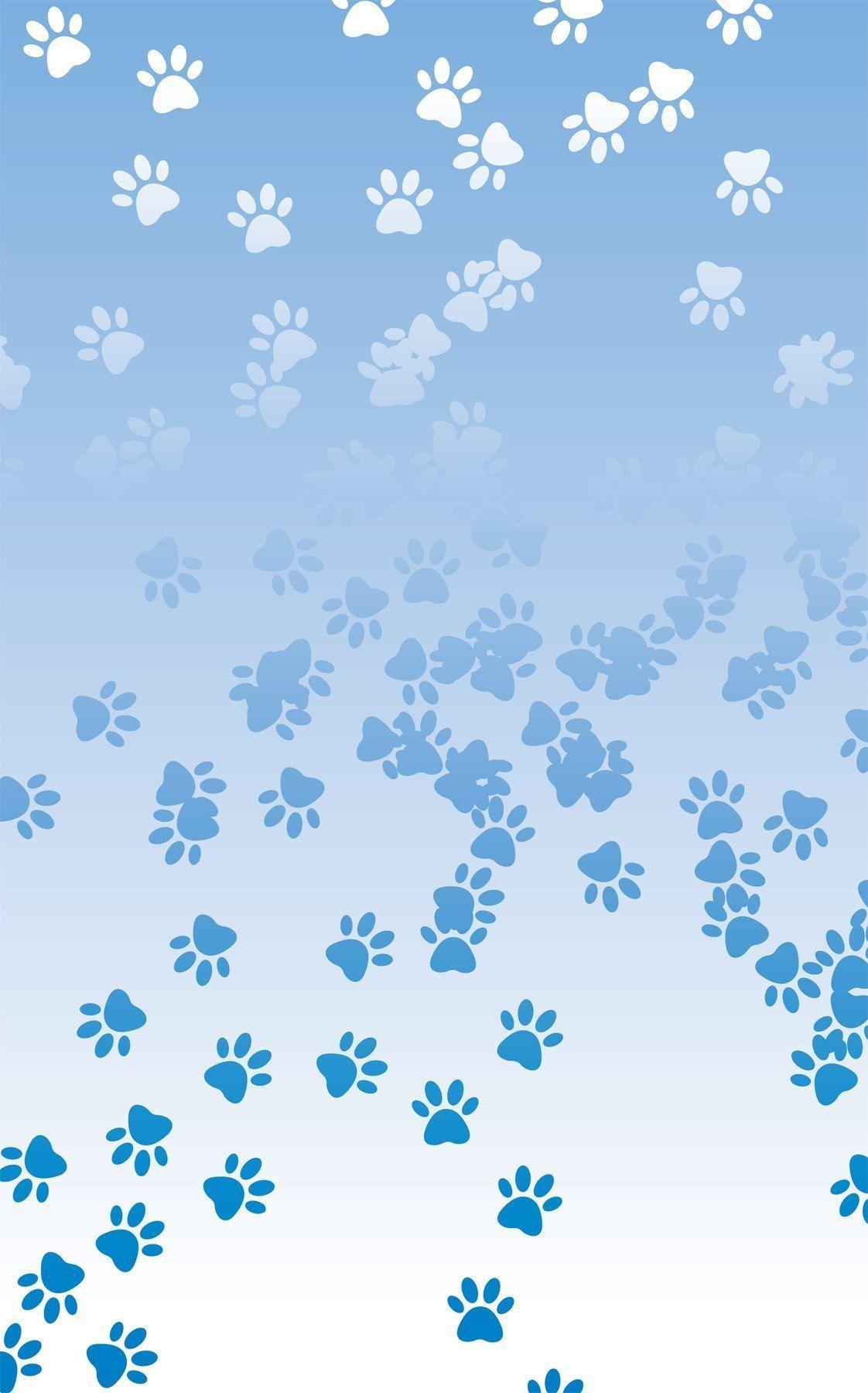 Paw Print iPhone Wallpaper Free Paw Print iPhone Background
