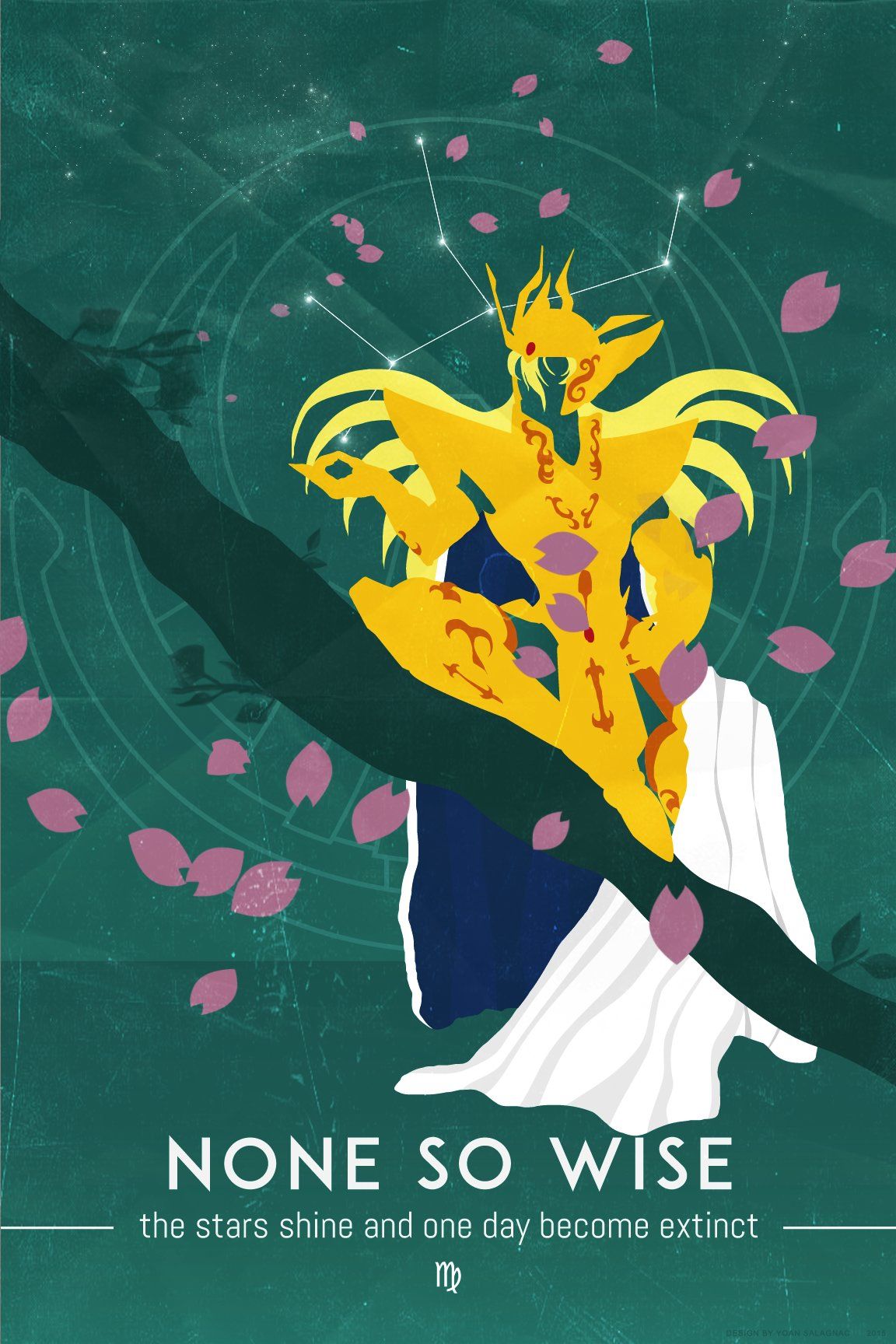 Saint Seiya Minimalist Shaka, Yoan Salagnac