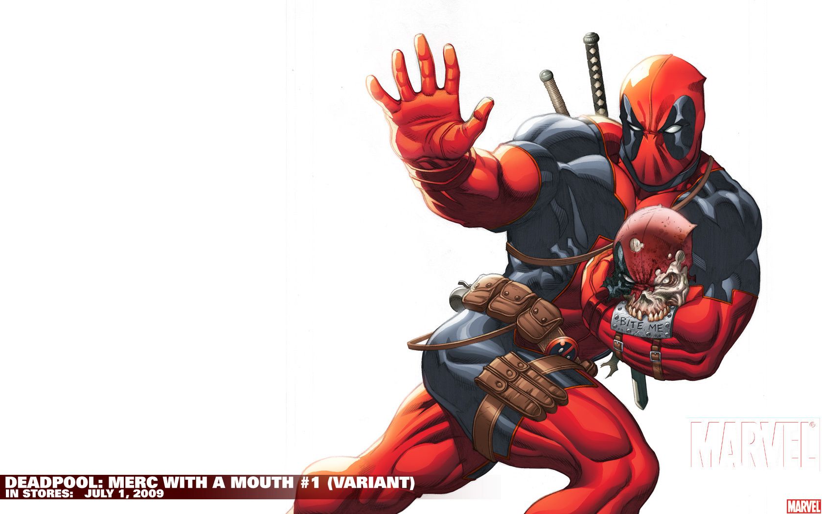Download wallpaper from comics Deadpool: Merc With A Mouth with tags: Background, Windows, Windows Comic, Marvel Comics, Deadpool, Comics, macOS, Merc with a Mouth
