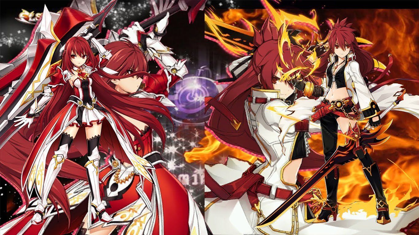 Desktop Wallpaper - Lass/Elesis Star Themed Ver. by cookiesweetyee