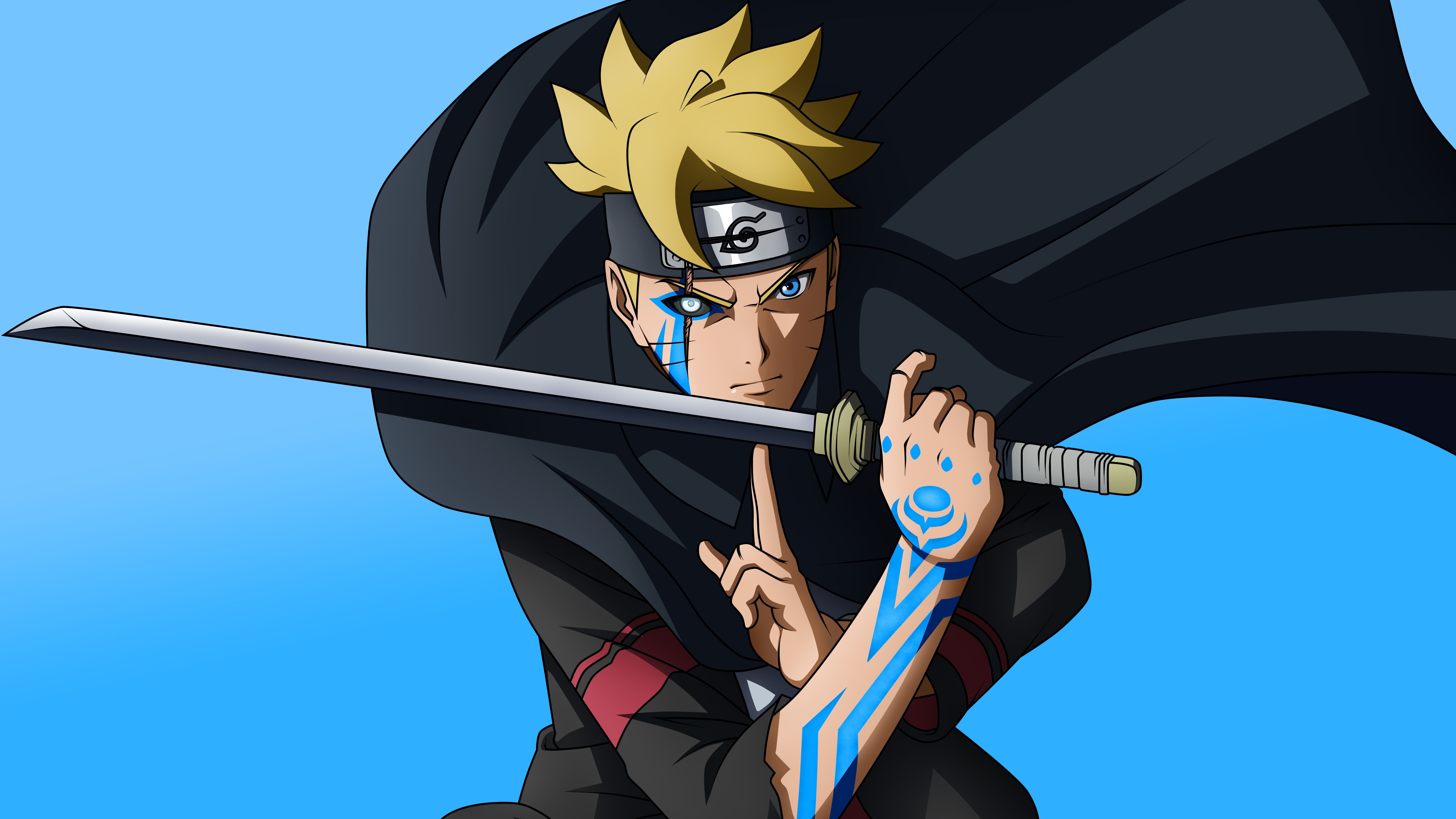 Boruto: Naruto Next Generation - Boruto Uzumaki Karma Seal 4K