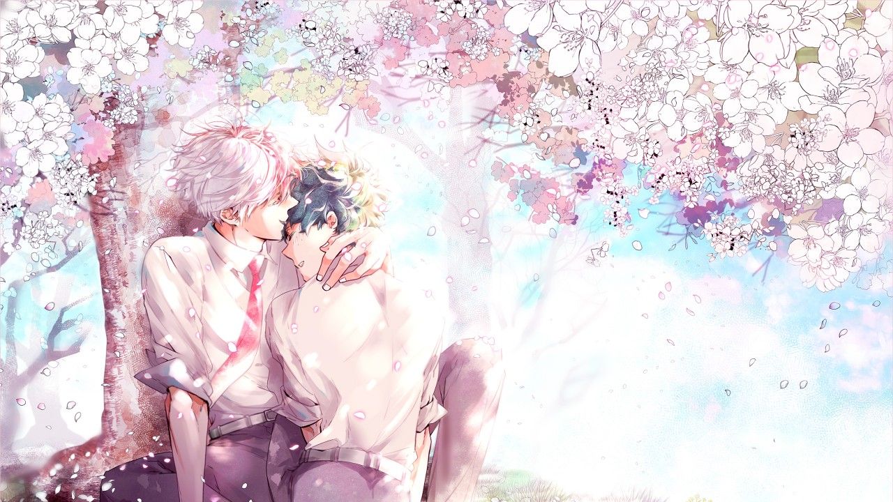 Izuku Midoriya Shouto Todoroki HD My Hero Academia Wallpaper