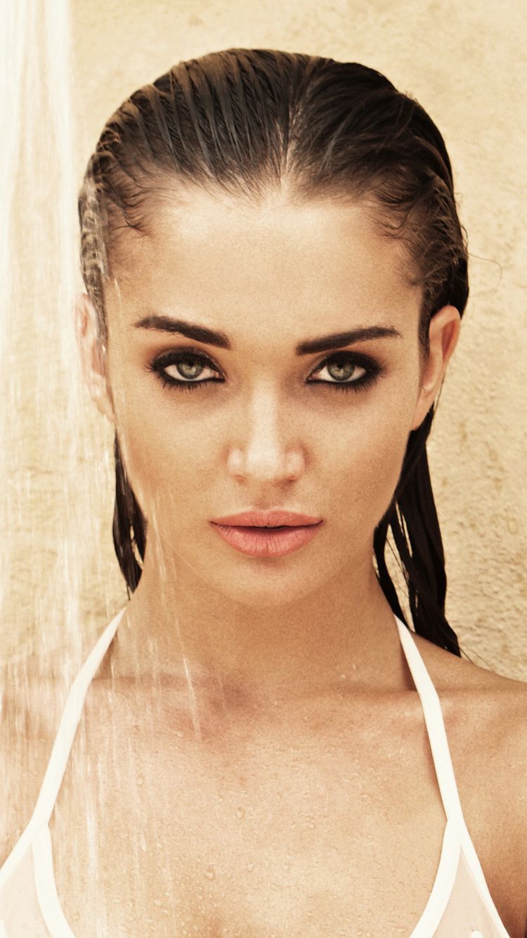 Download 750x1334 wallpaper amy jackson, hot, wet body, bollywood, iphone iphone 750x1334 HD image, background, 1242