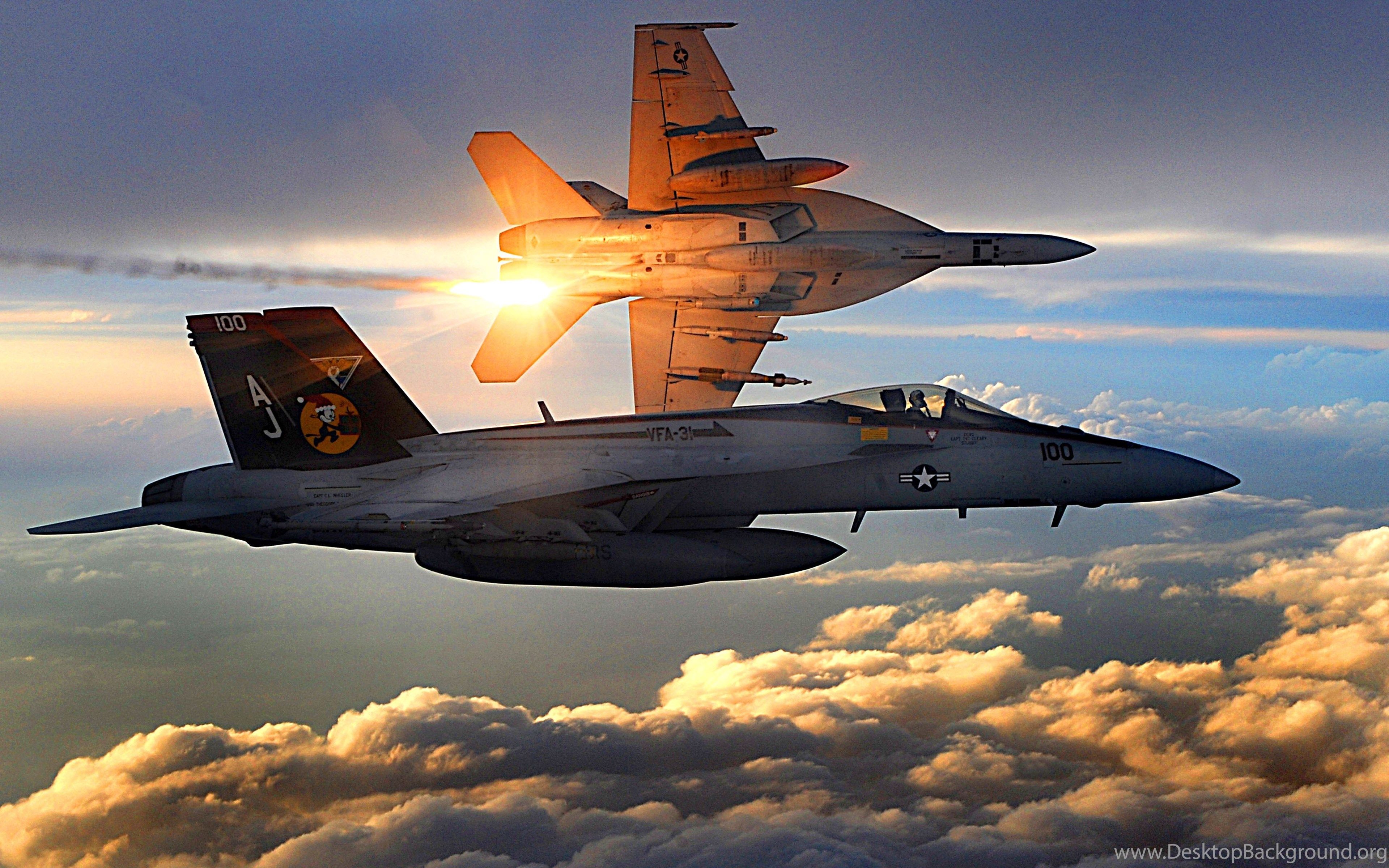 F 18 Fighter Jet Military Plane Airplane Usa (46) Wallpaper. Desktop Background