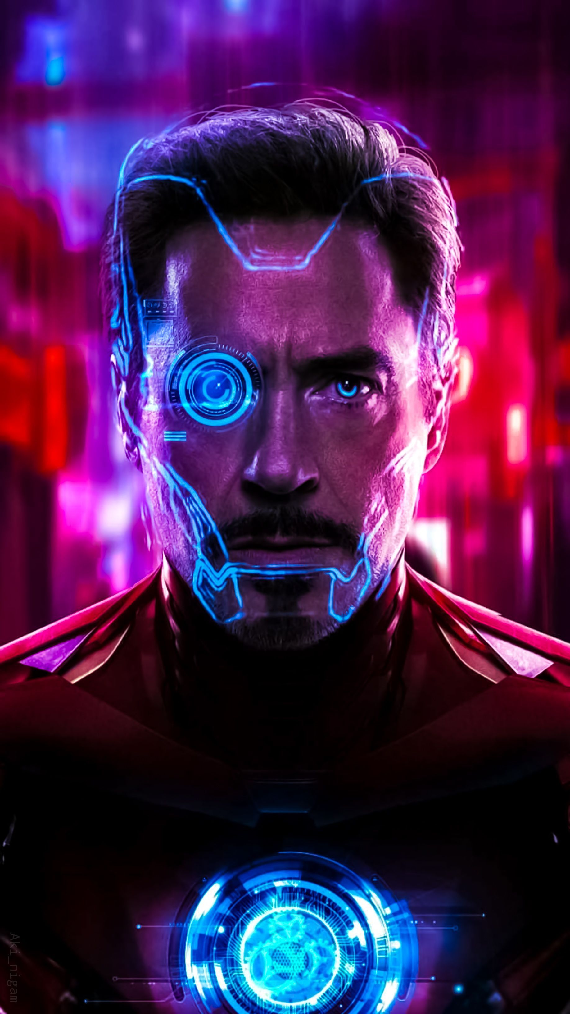 Tony Stark Iron Man Wallpaper iPhone