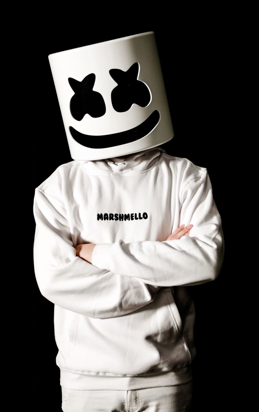Download Marshmello, DJ and musician, celebrity wallpaper, 840x iPhone iPhone 5S, iPhone 5C, iPod Touch