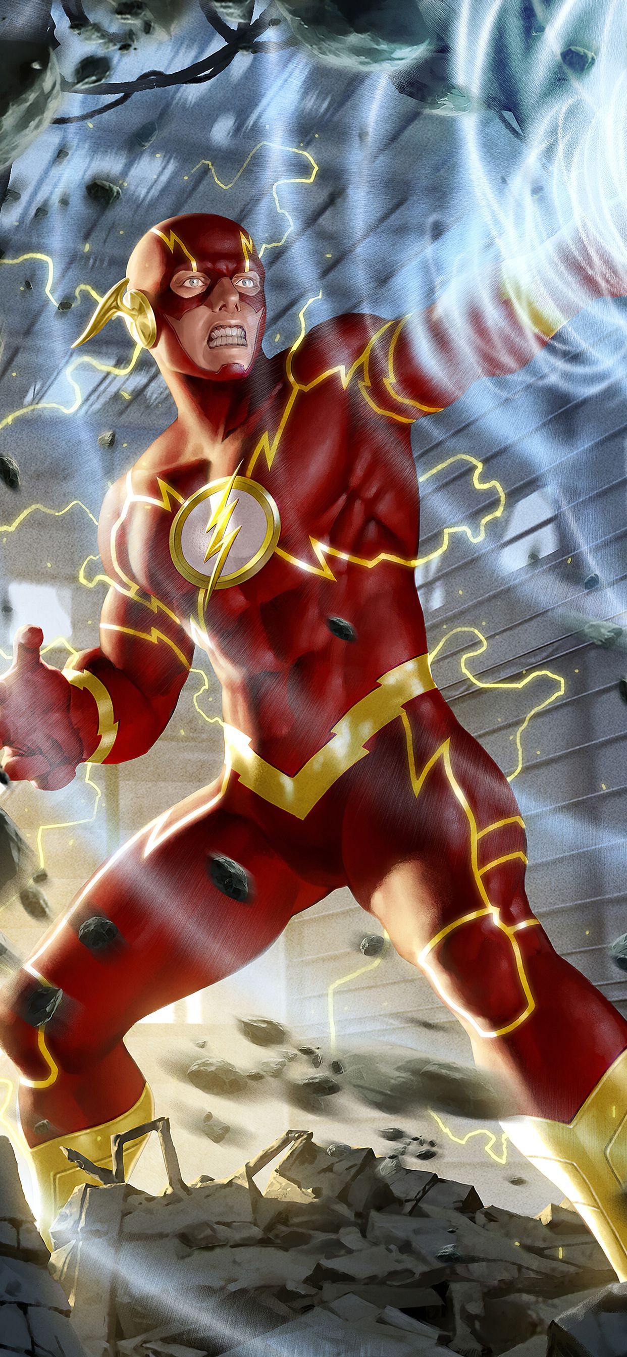 Flash DC Comic Background