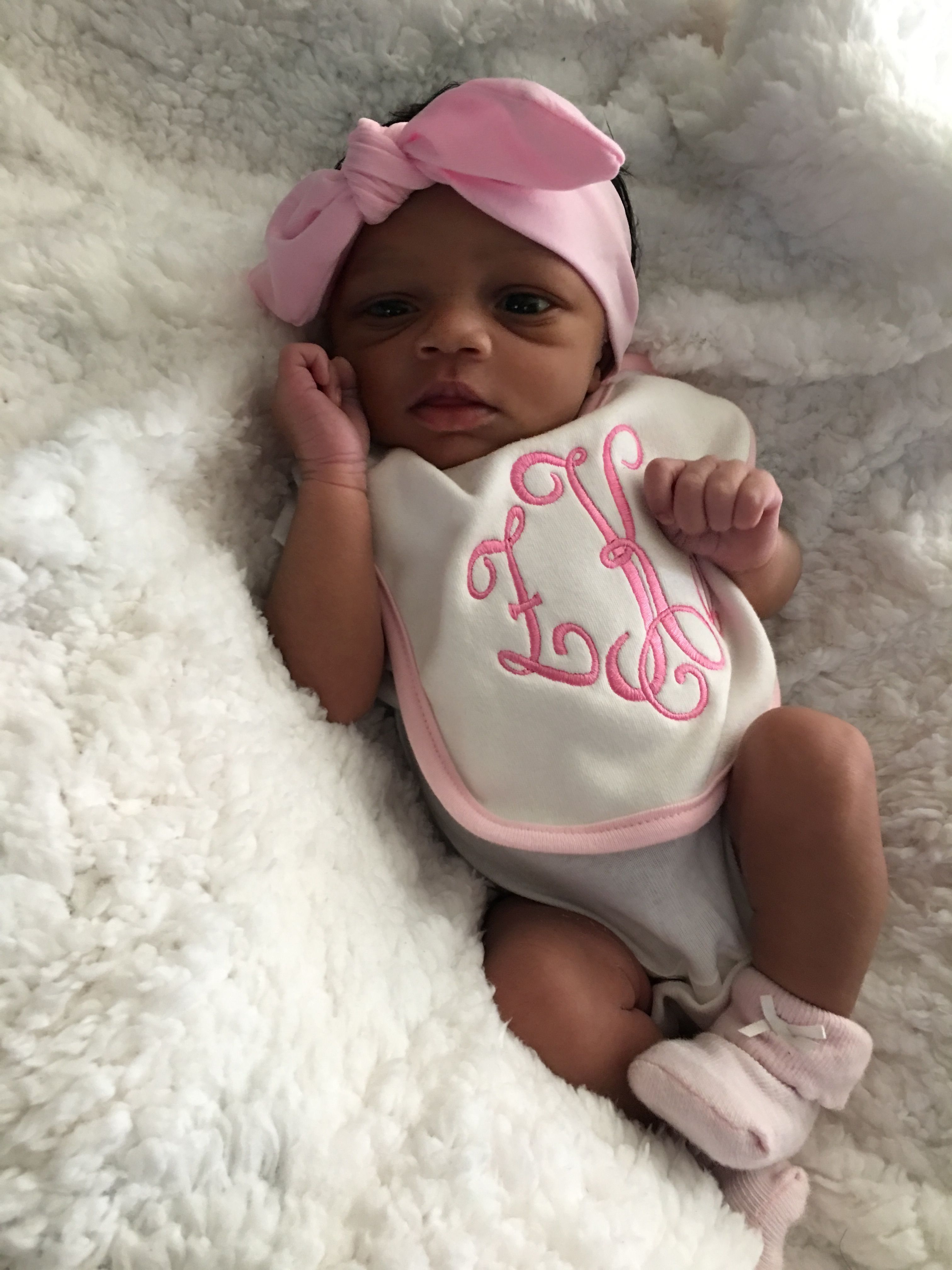 Newborn Black Baby Girl Picture