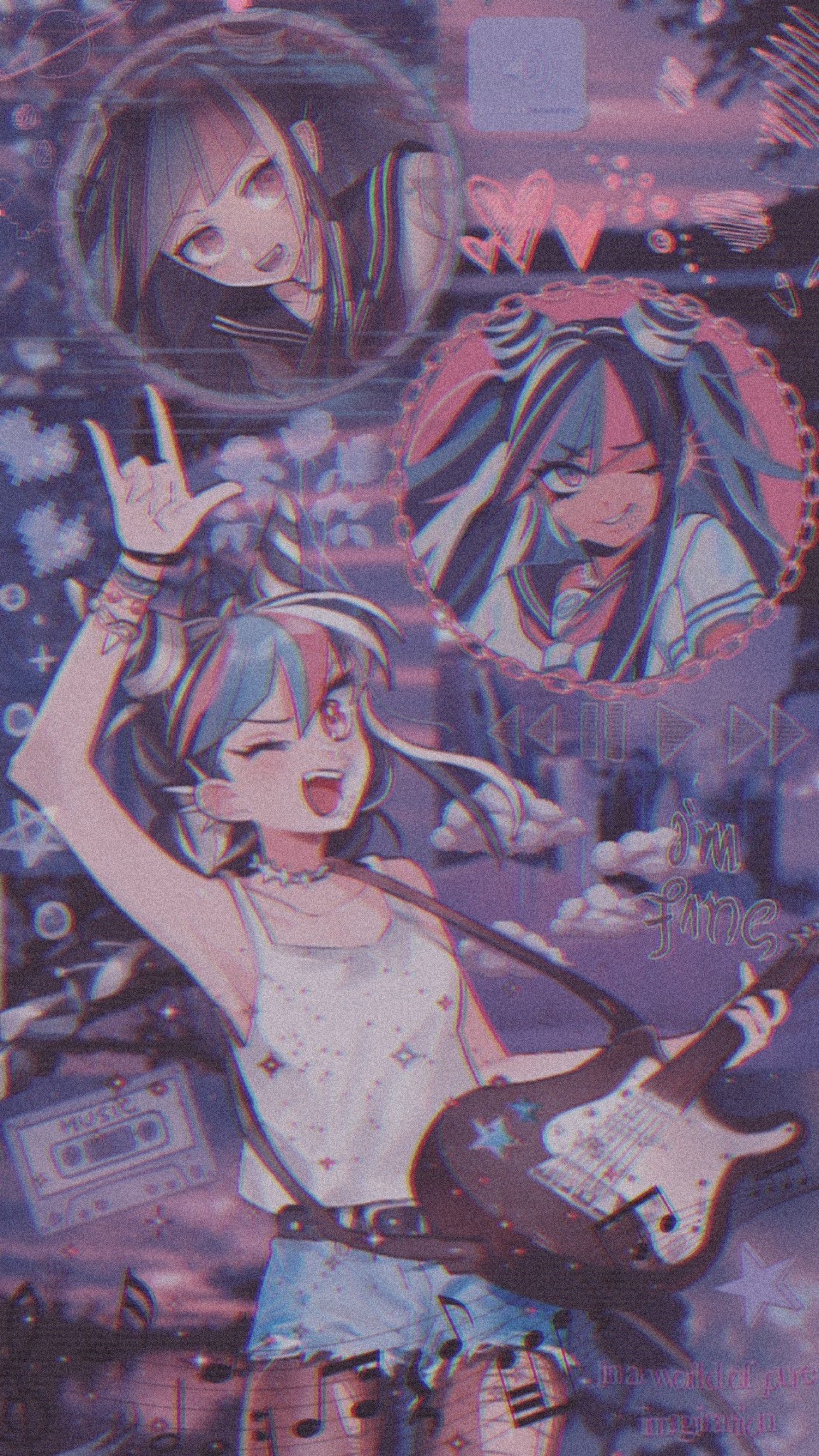 Ibuki Mioda. Anime wallpaper, Cute anime wallpaper, Aesthetic anime