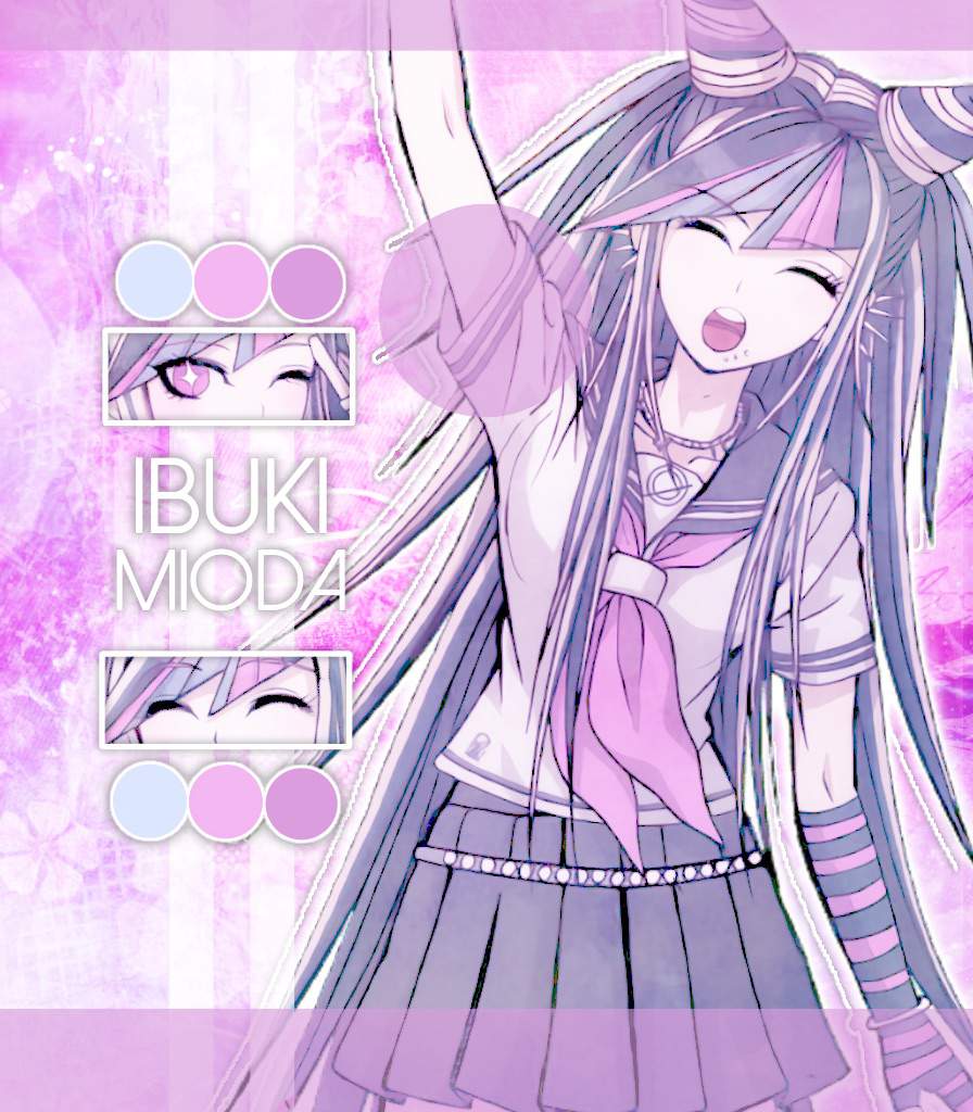 ✿. ibuki mioda (pink) edit set