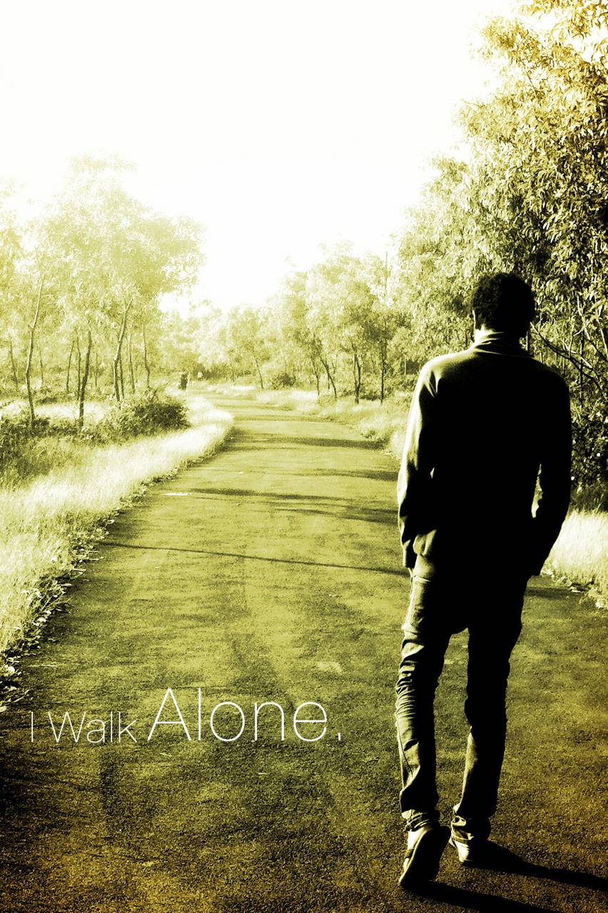 I Walk Alone wallpaper