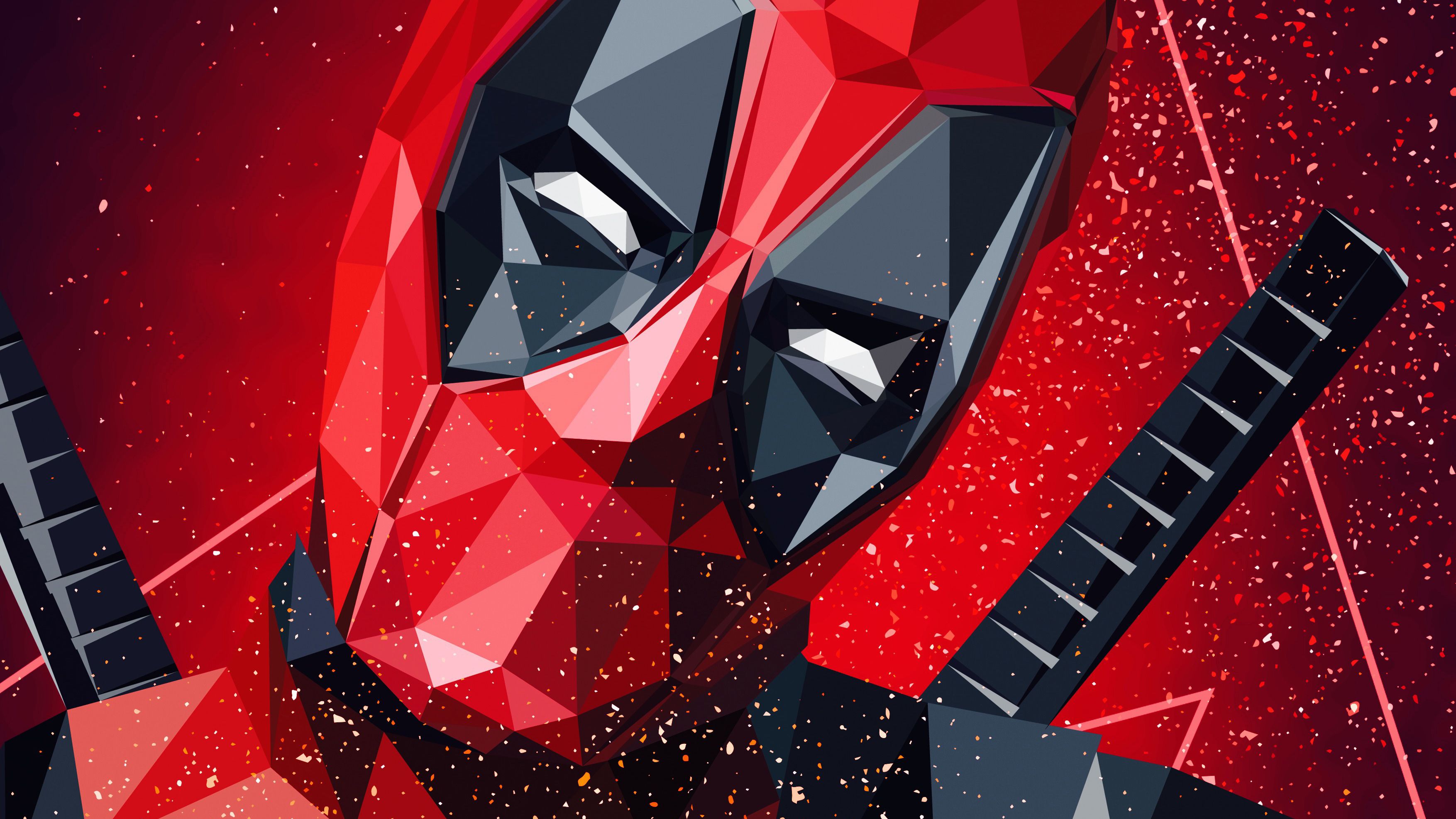 Deadpool Digital Art 4k, HD Superheroes, 4k Wallpaper, Image, Background, Photo and Picture