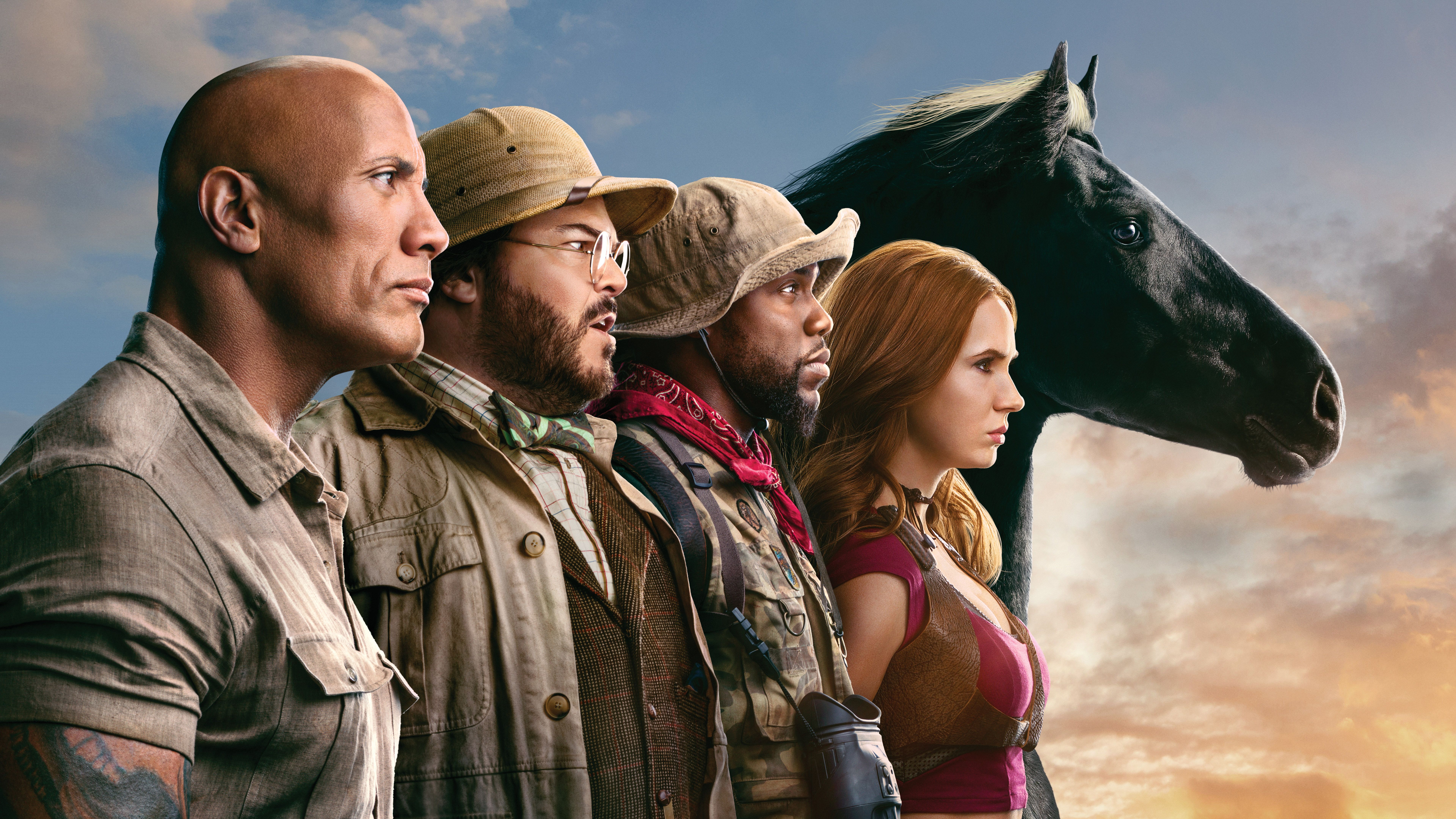 Jumanji The Next Level 4K 8K Wallpaper
