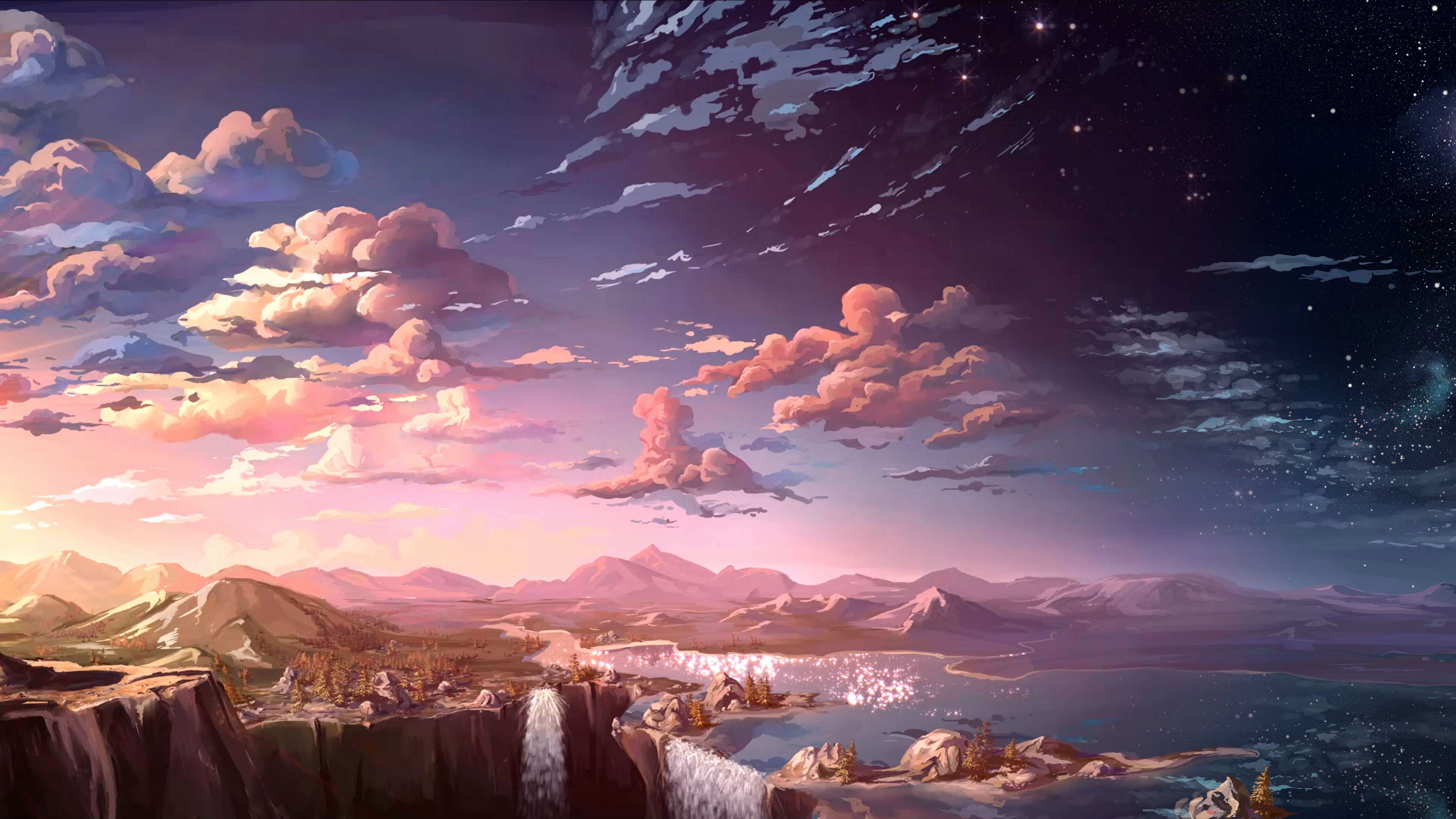 4k Wallpaper Fantasy Landscape