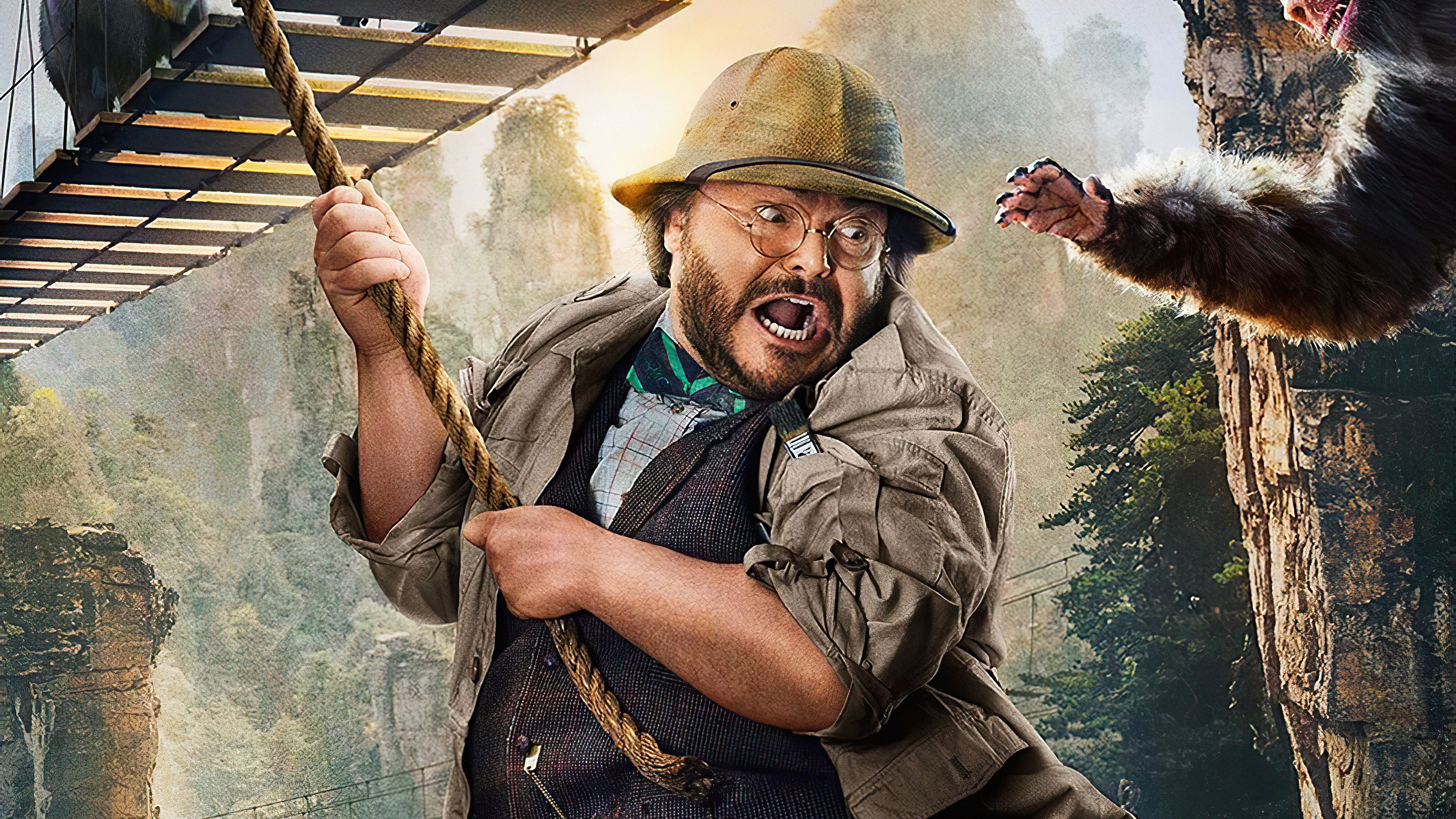 Wallpaper 4k Jack Black In Jumanji The Next Level 2019