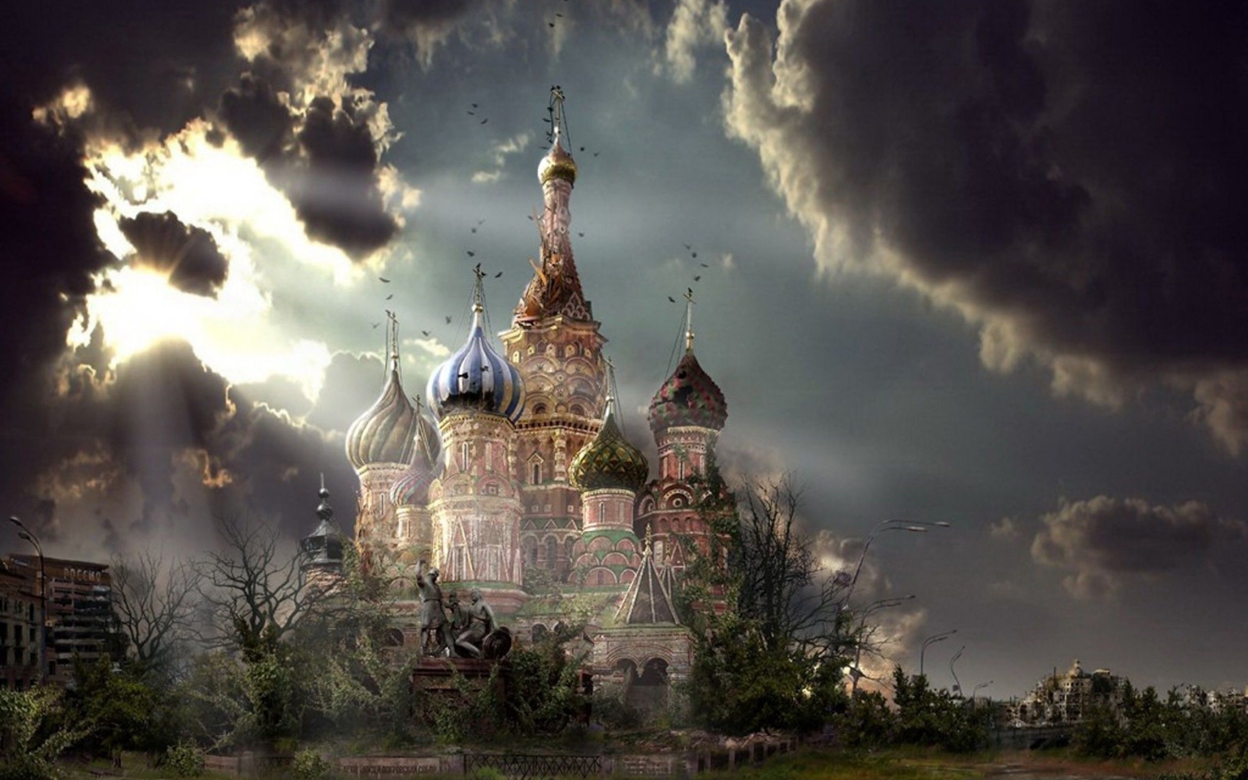 The old castle MacBook Air Wallpaper Download