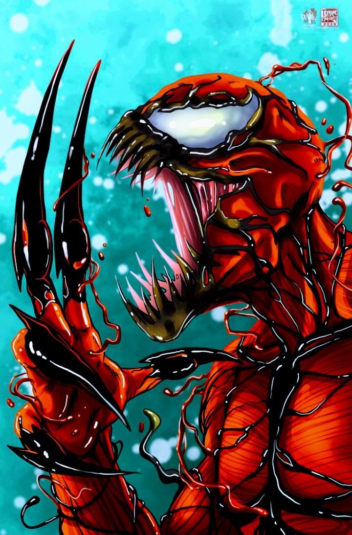 Carnage. Carnage marvel, Marvel comics wallpaper, Venom comics