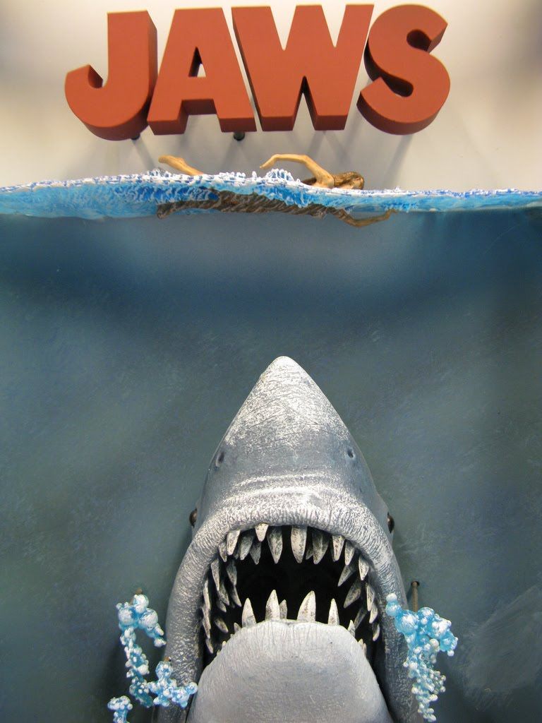 Mcfarlane Jaws 3D movie poster. Jaws movie, Film posters art, Movie posters