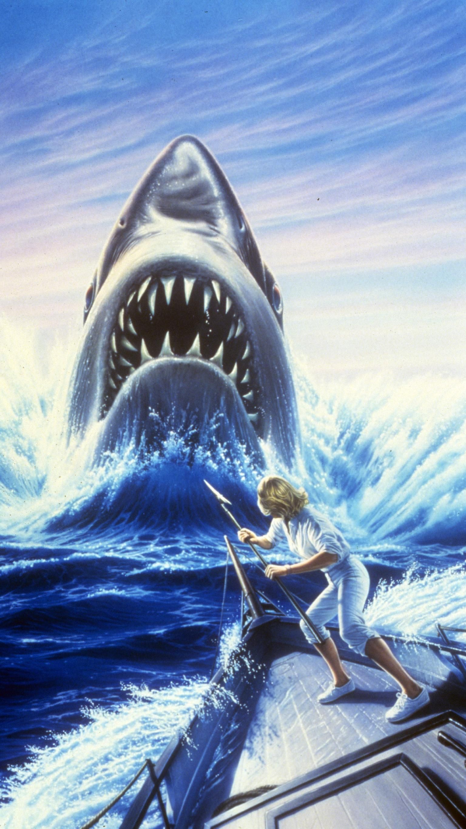 Jaws: The Revenge (1987) Phone Wallpaper. Moviemania. Shark, Jaws movie, Kodak moment