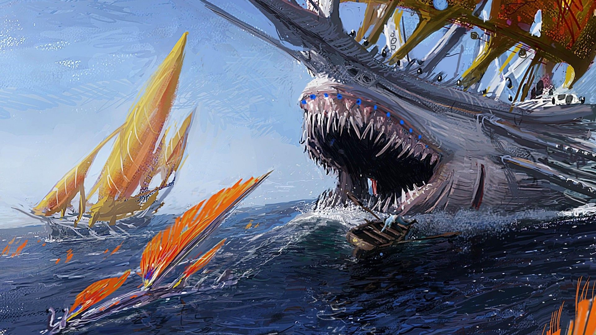 Jaws Wallpaper background picture