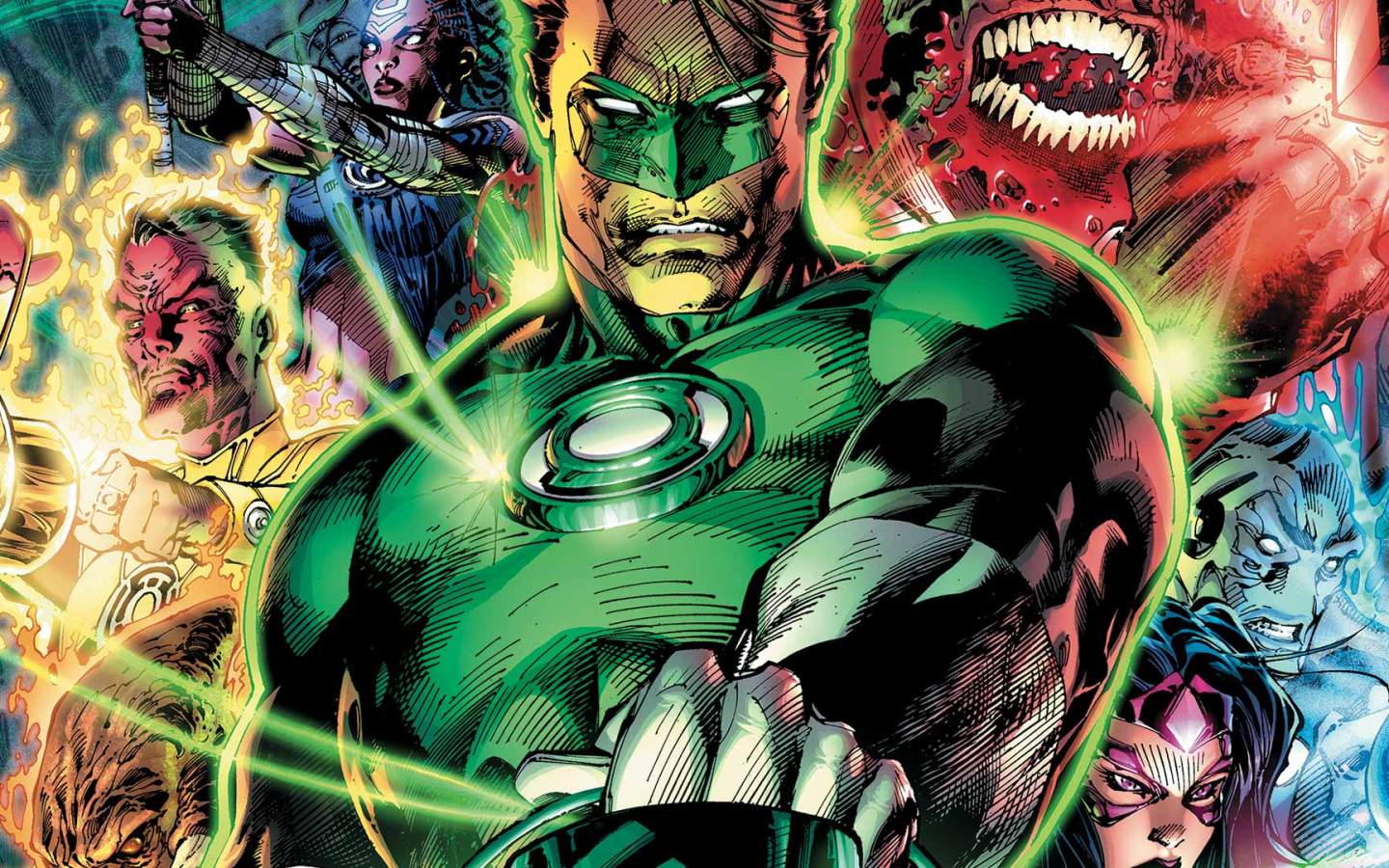 DC, Green Lantern, Hal Jordan, Sinestro, Star Sapphire, Superhero HD Wallpaper & Background • 15073 • Wallur